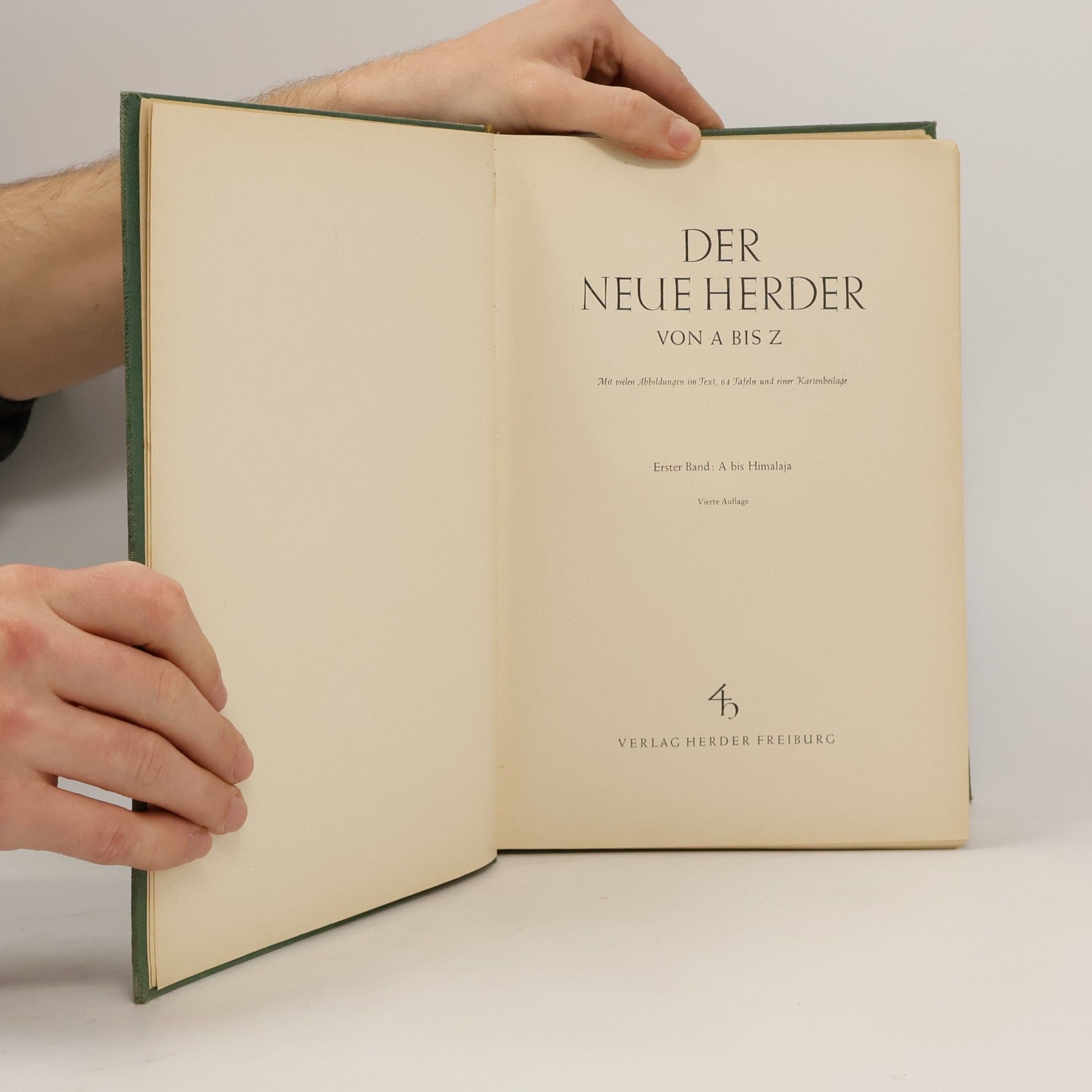 Collectif d'auteurs Der neue Herder von A bis Z 1. A bis Himalaja