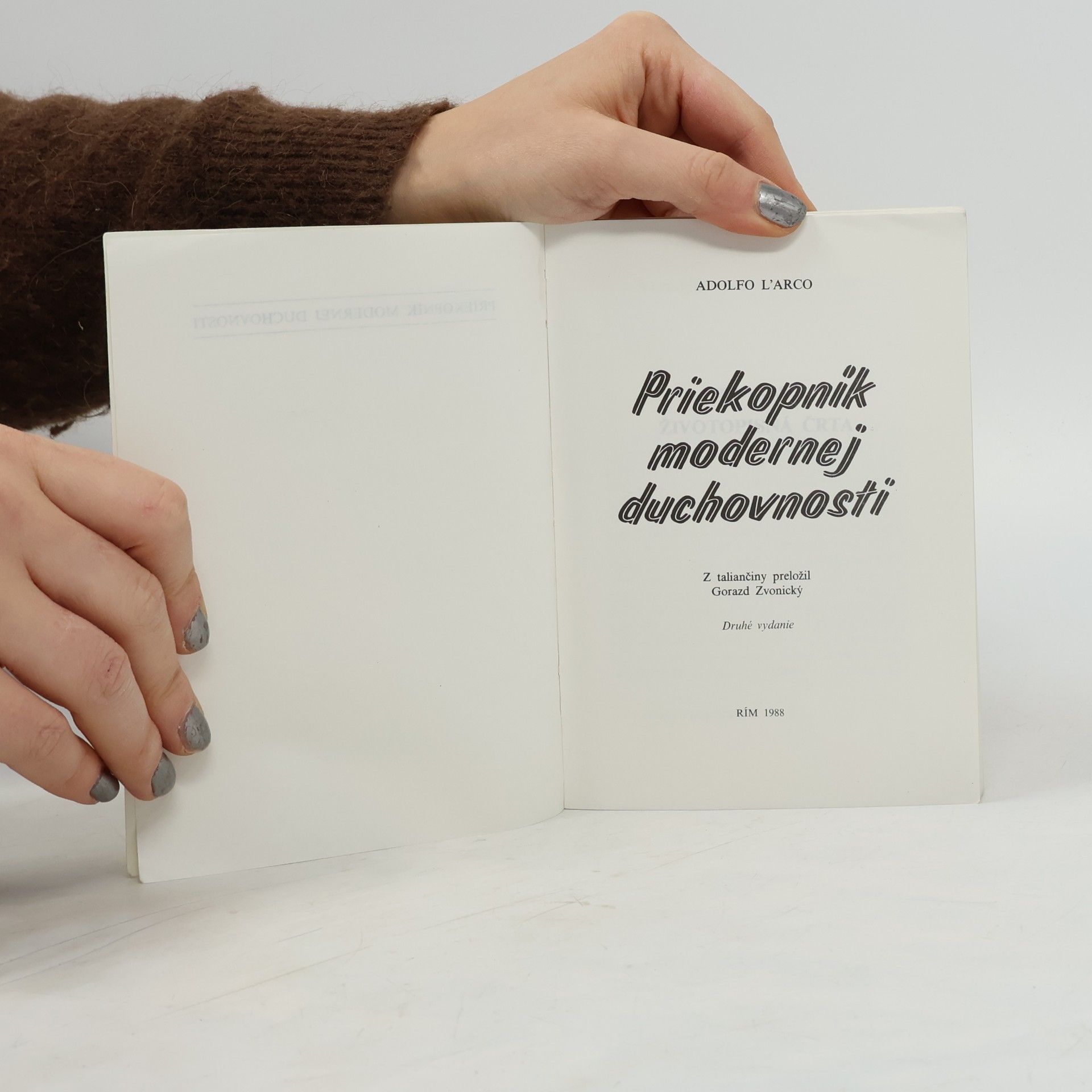 Gorazd Zvonický Priekopník modernej duchovnosti
