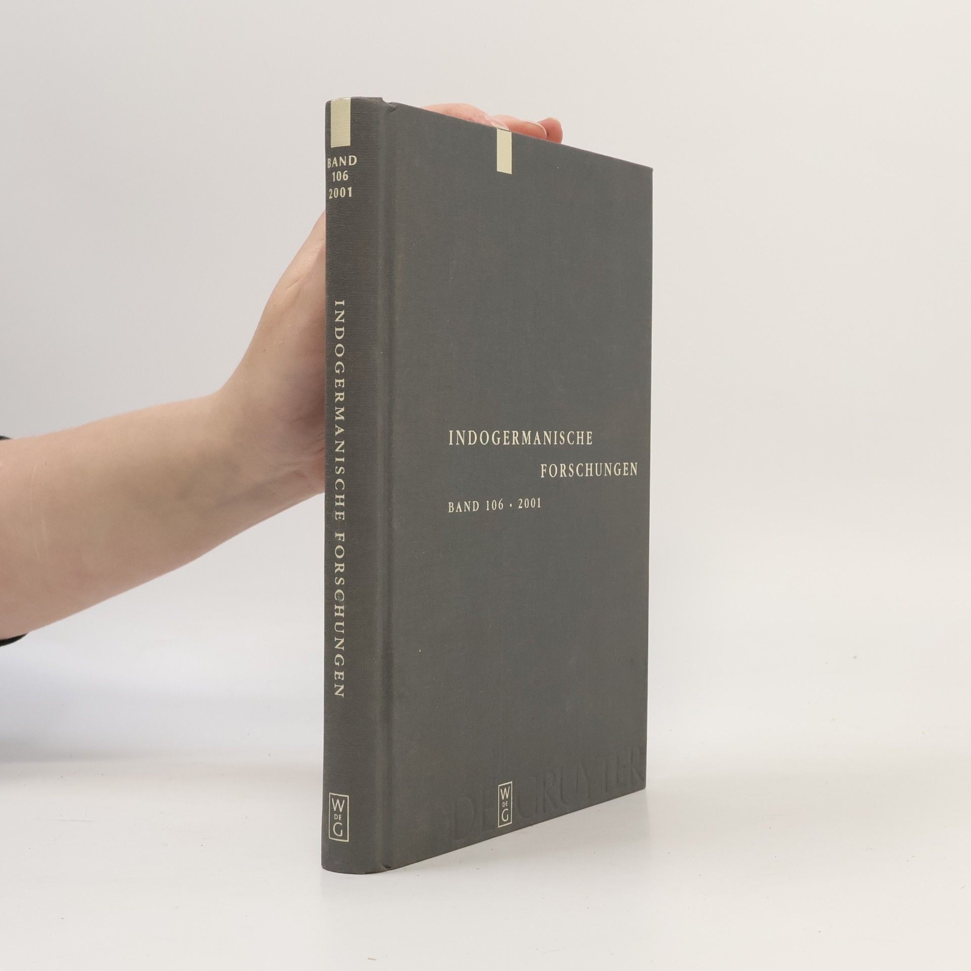 Autorenkollektiv Indogermanische Forschungen 106
