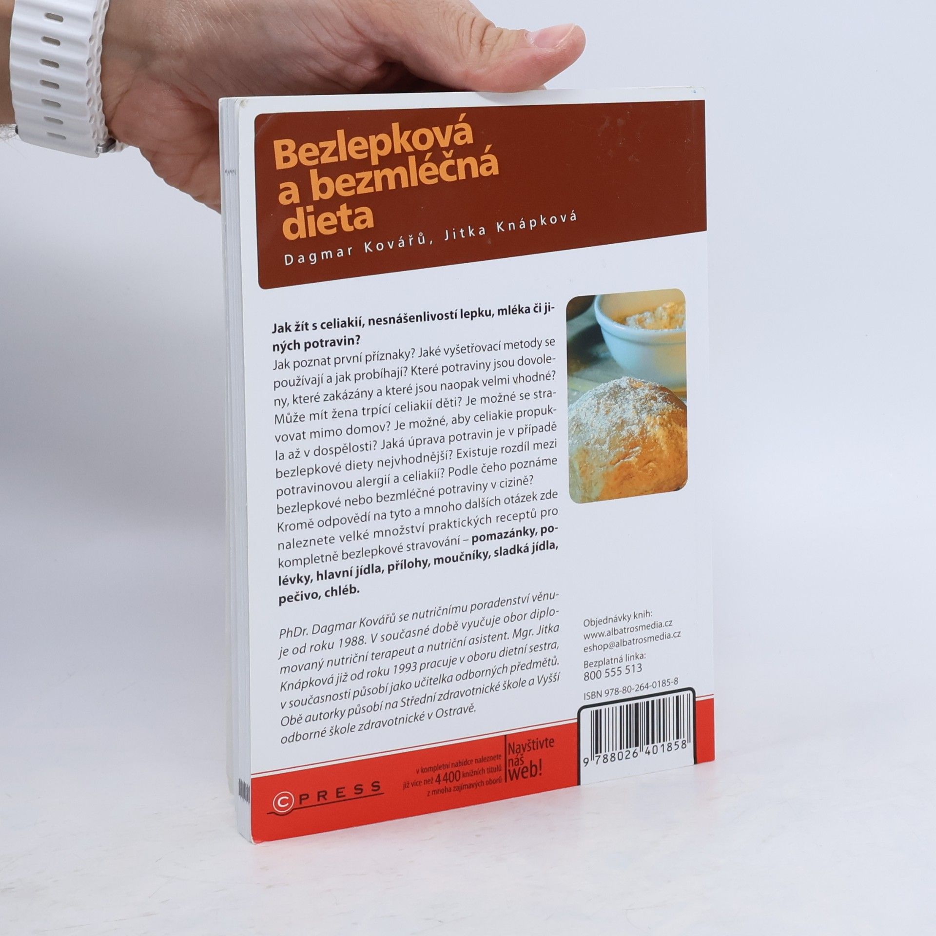 Dagmar Kovářů Bezlepková a bezmléčná dieta