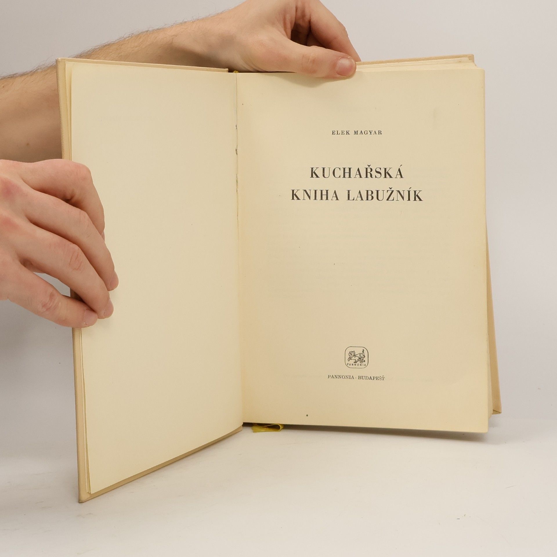 Elek Magyar Kuchařská kniha Labužník