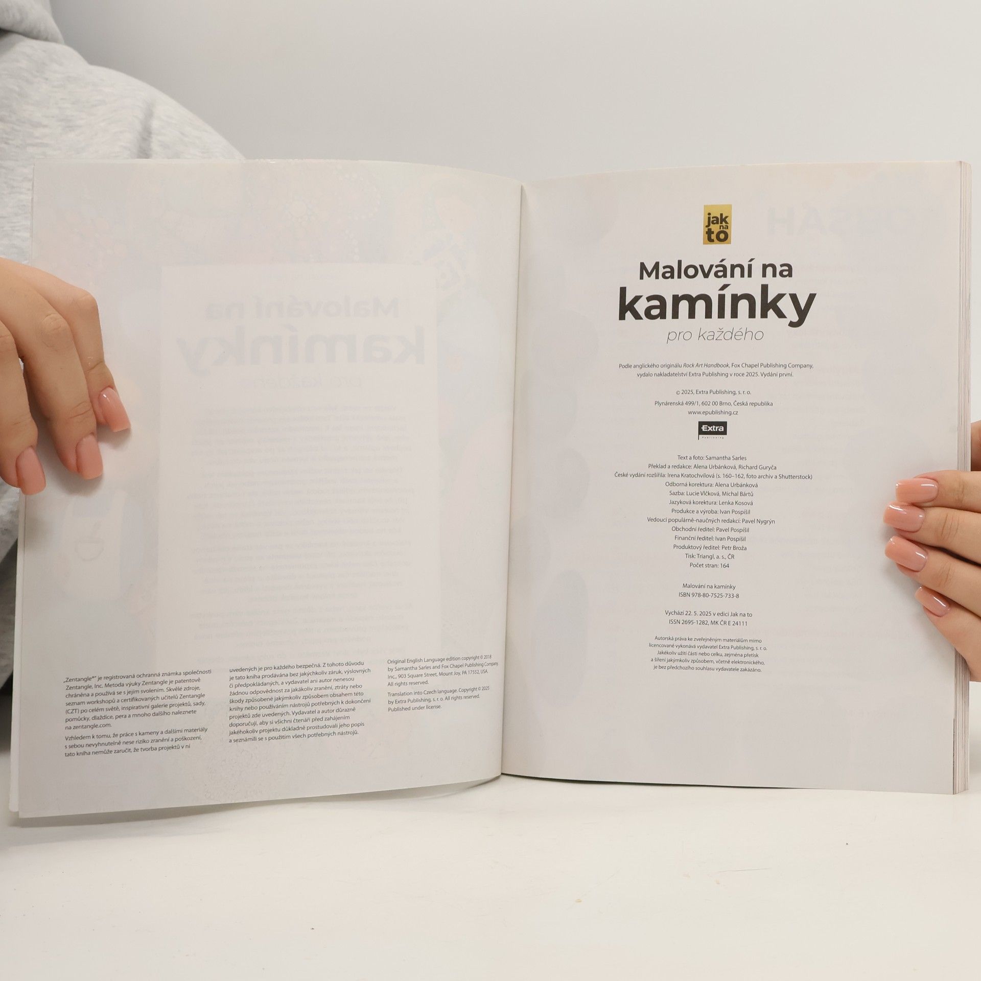 Samantha Sarles Malování na kamínky