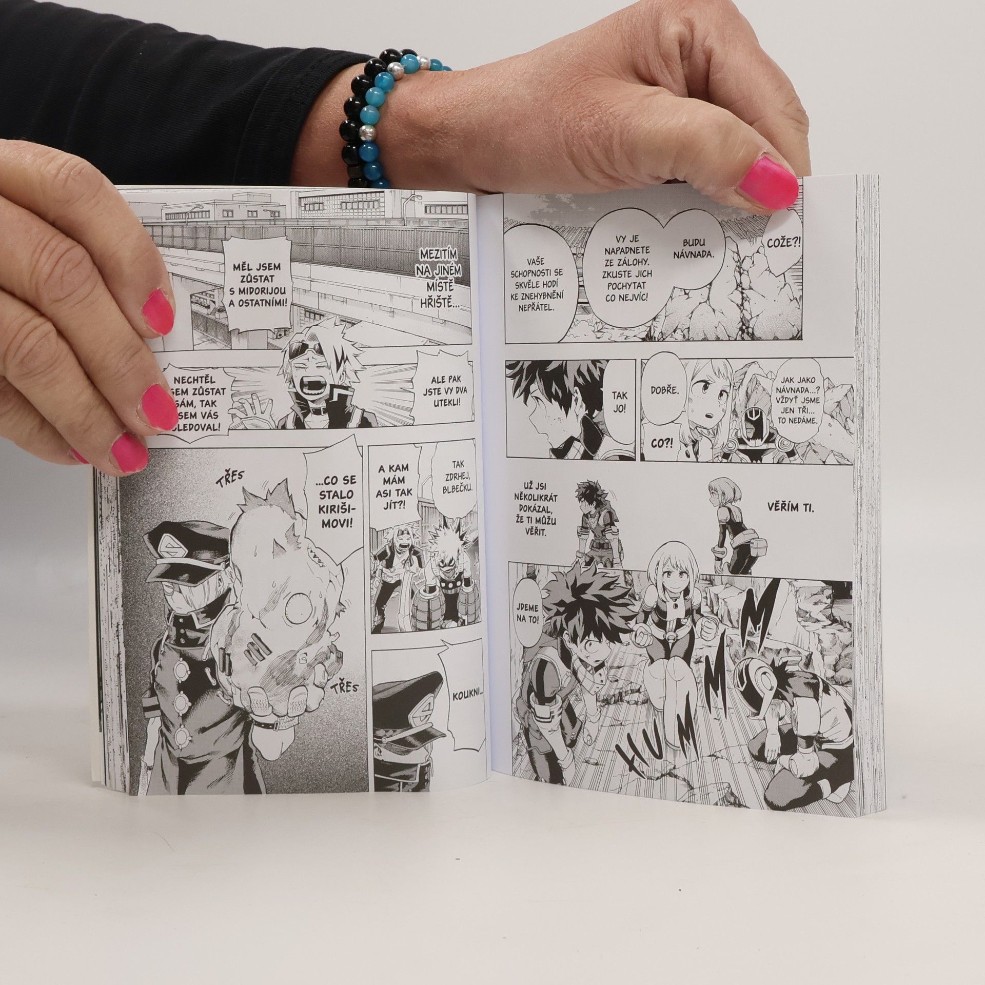 Eliška Nováková My hero academia. Moje hrdinská akademie. Sv. 12, Zkoušky
