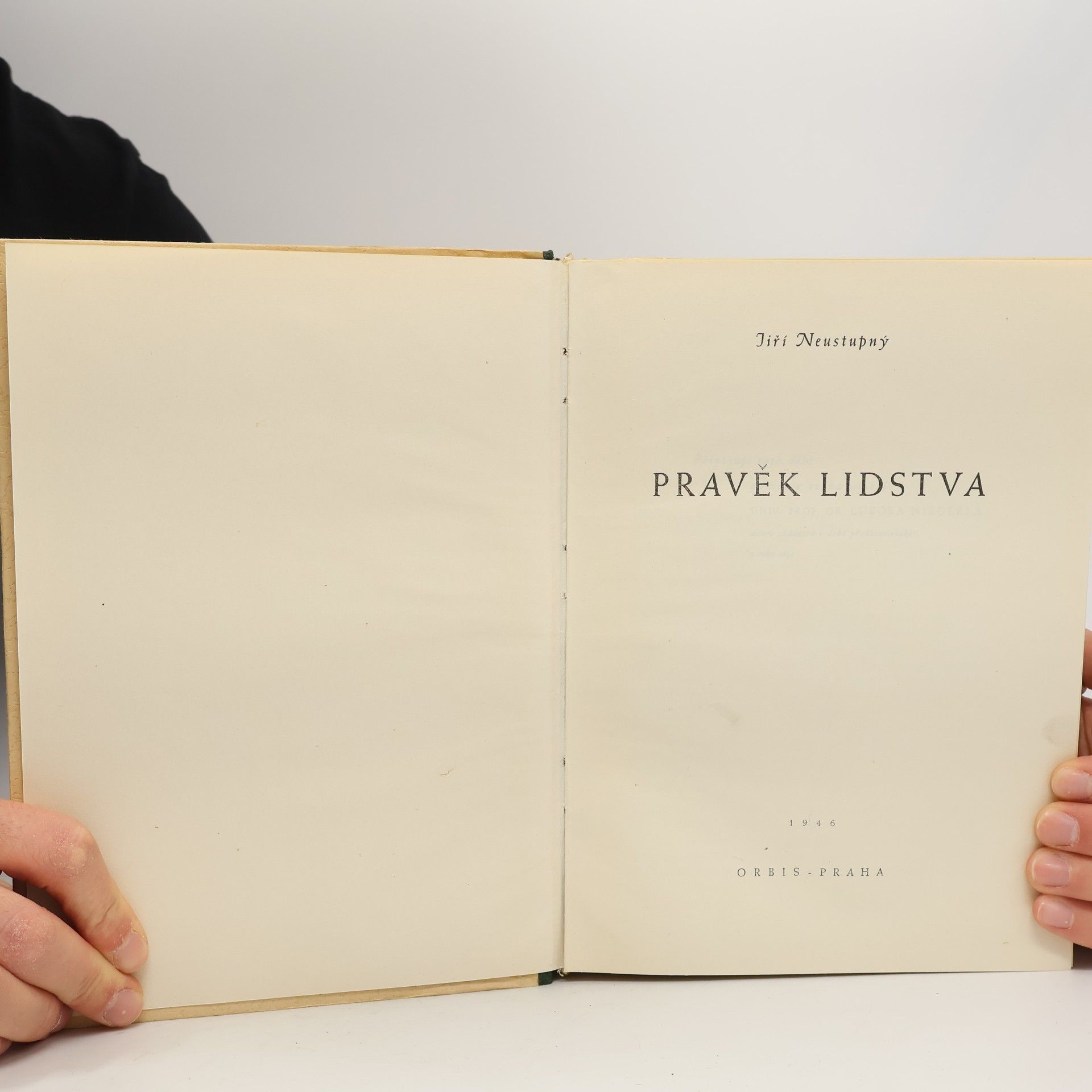Jiří Neustupný Pravěk lidstva