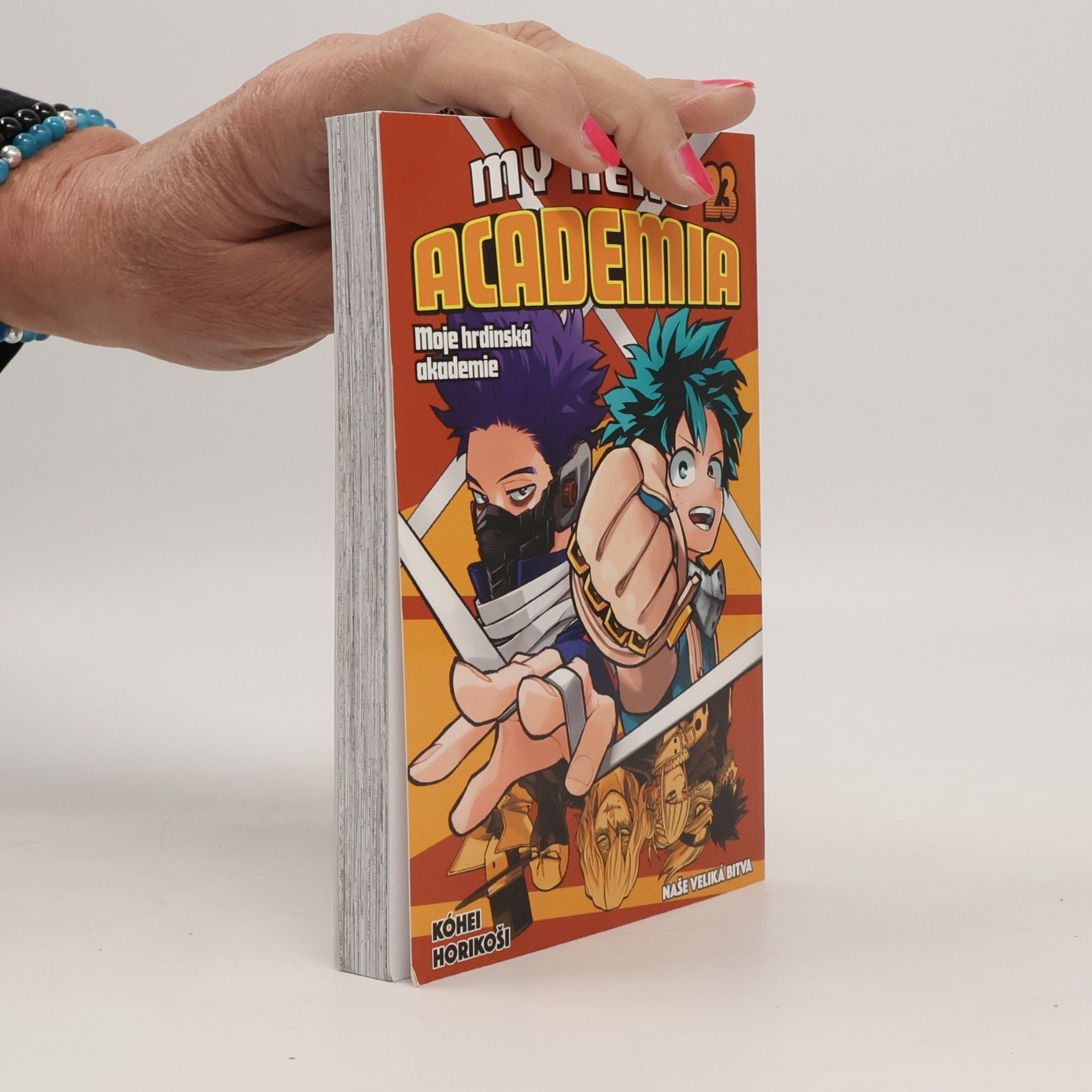 Kōhei Horikoshi Moje hrdinská akademie 23 - Naše veliká bitva