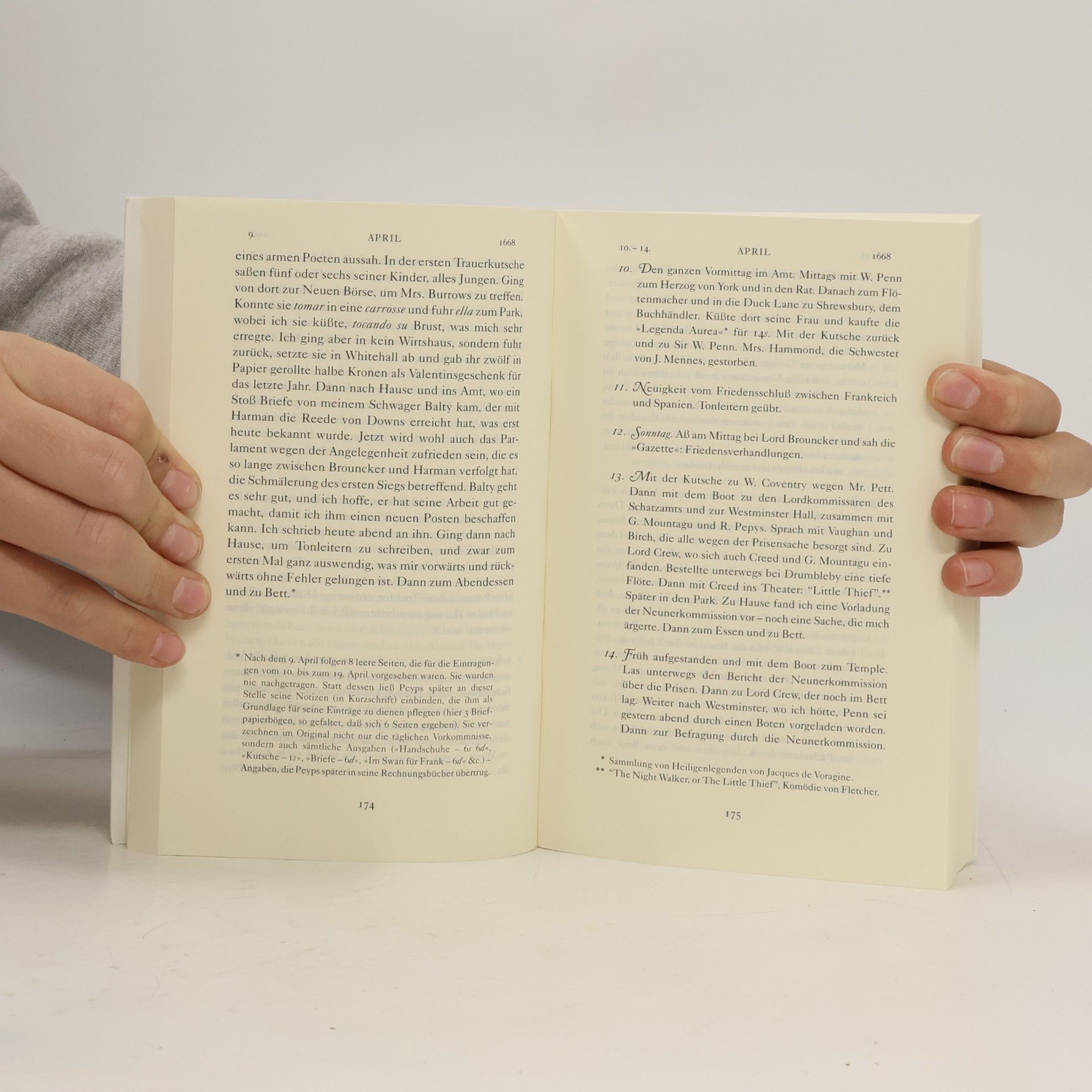 Samuel Pepys Die Tagebücher 1660 - 1669: Vollständige Ausgabe, Deutsche Erstausgabe