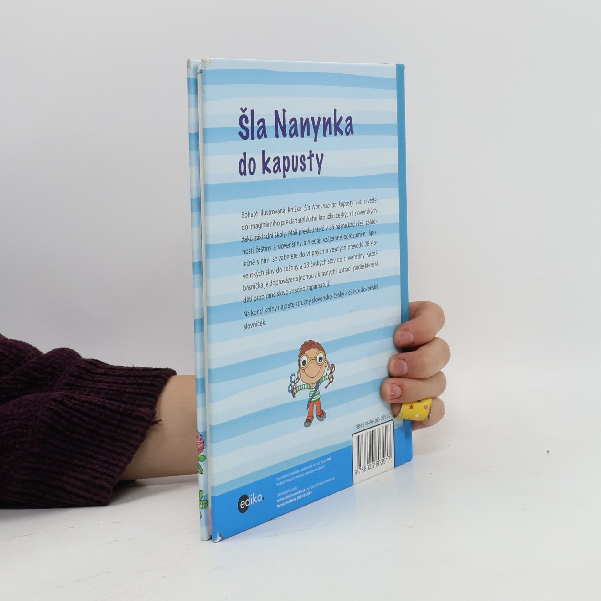 Petra Hauptová Šla Nanynka do kapusty : slovníček z básniček slovensko-český, česko-slovenský