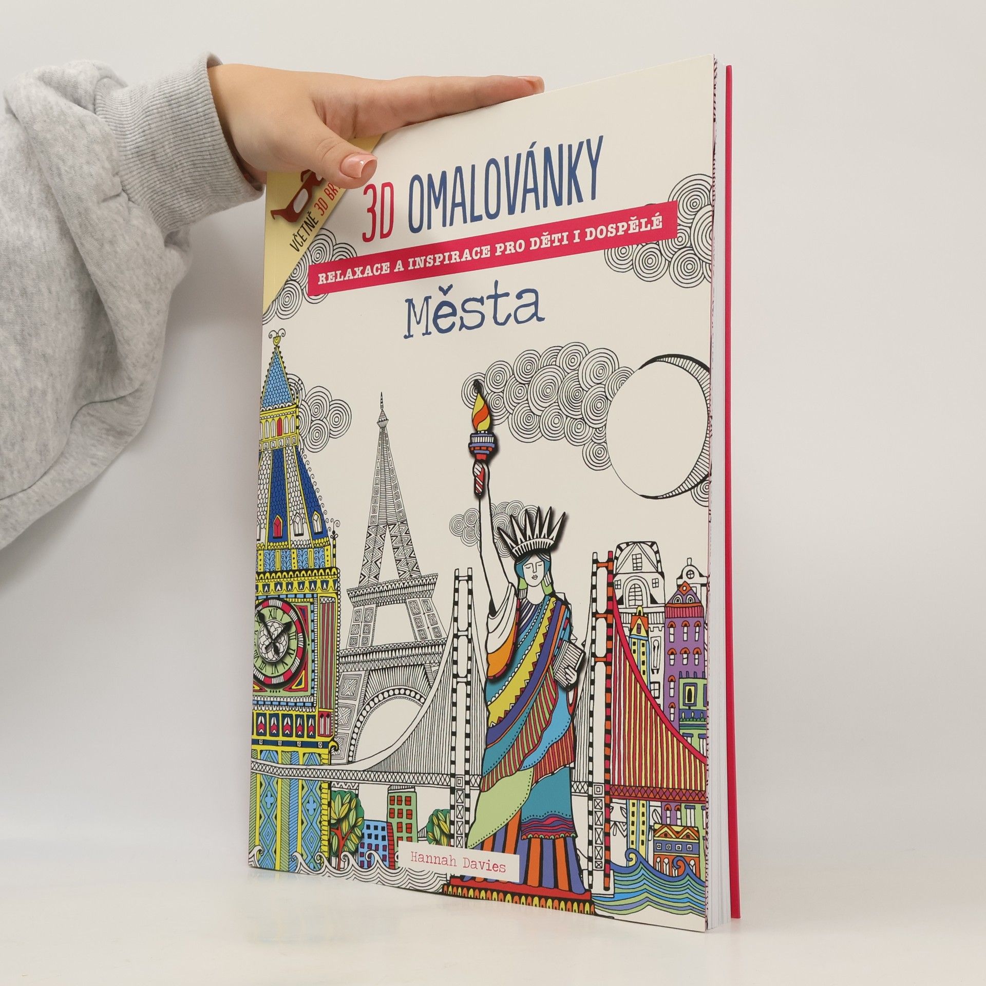 3D omalovánky: Města