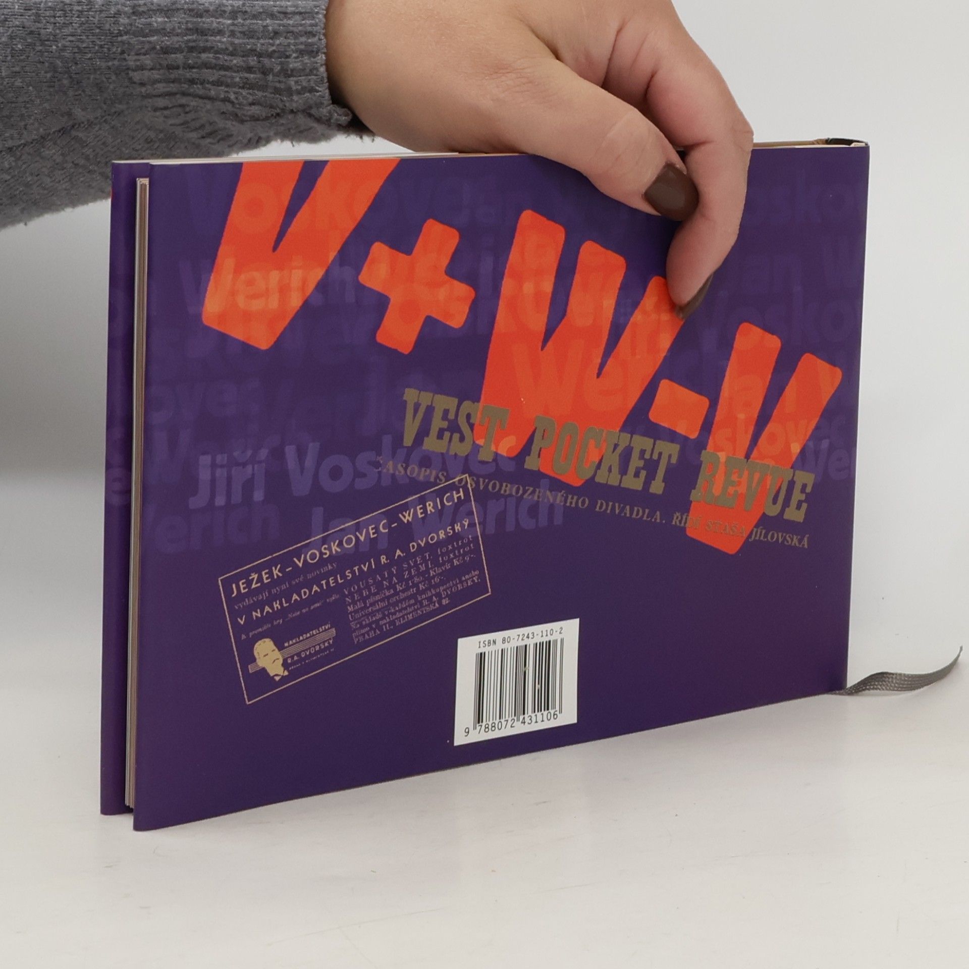 Vladimír Just Jiří Voskovec a Jan Werich v divadle, ve filmu, v soukromí