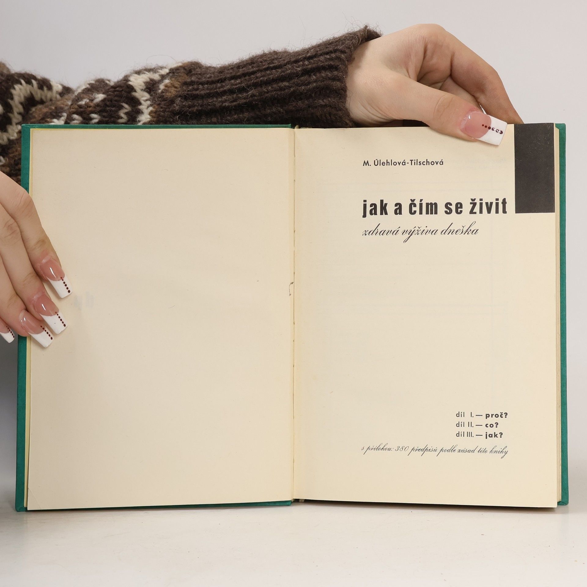 Marie Úlehlová Tilschová Jak a čím se živit