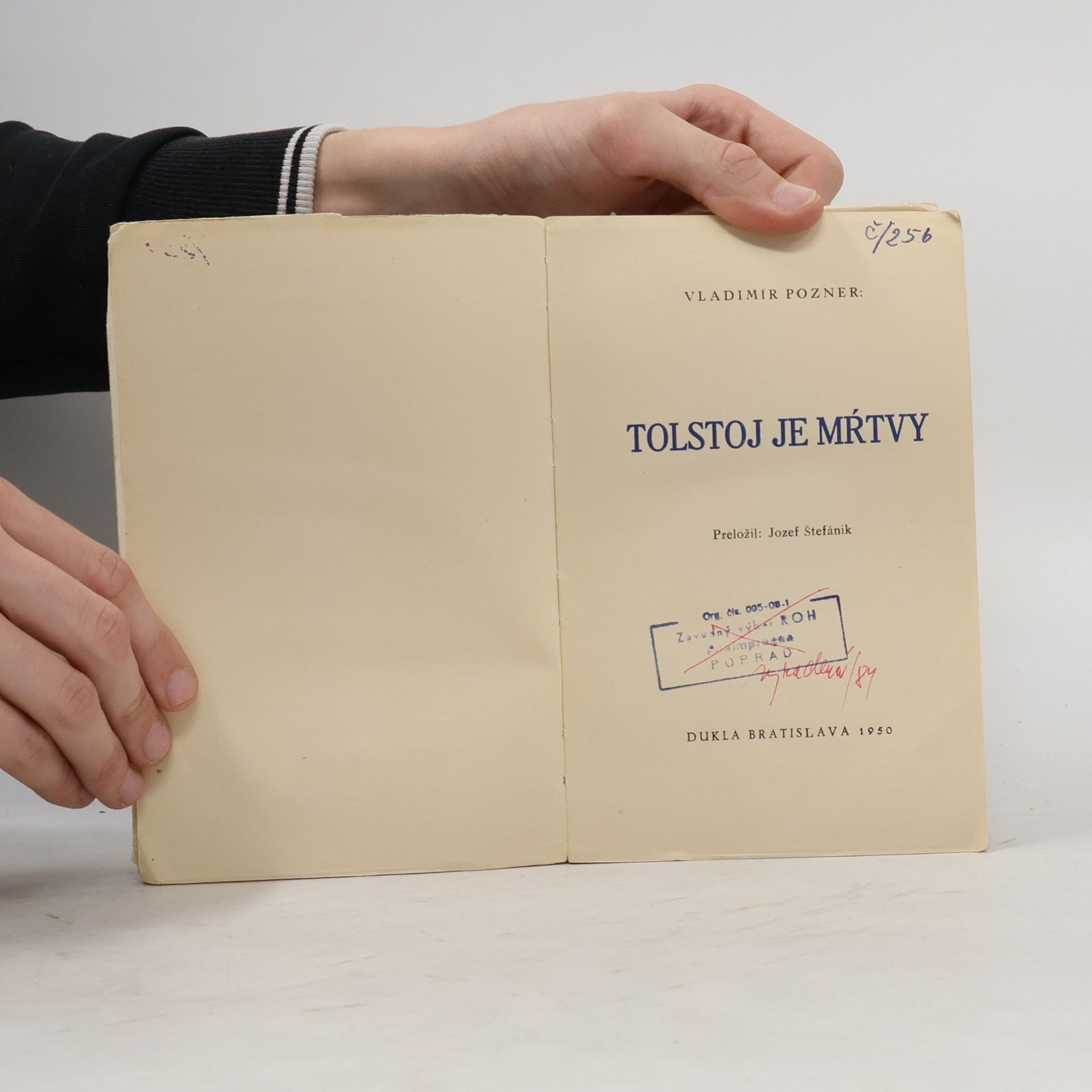 Vladimir Pozner Tolstoj je mŕtvy