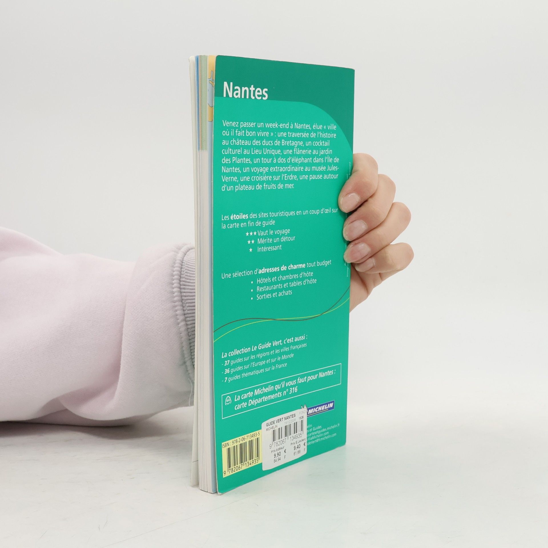Guides Touristiques Michelin Le Guide Vert: Nantes