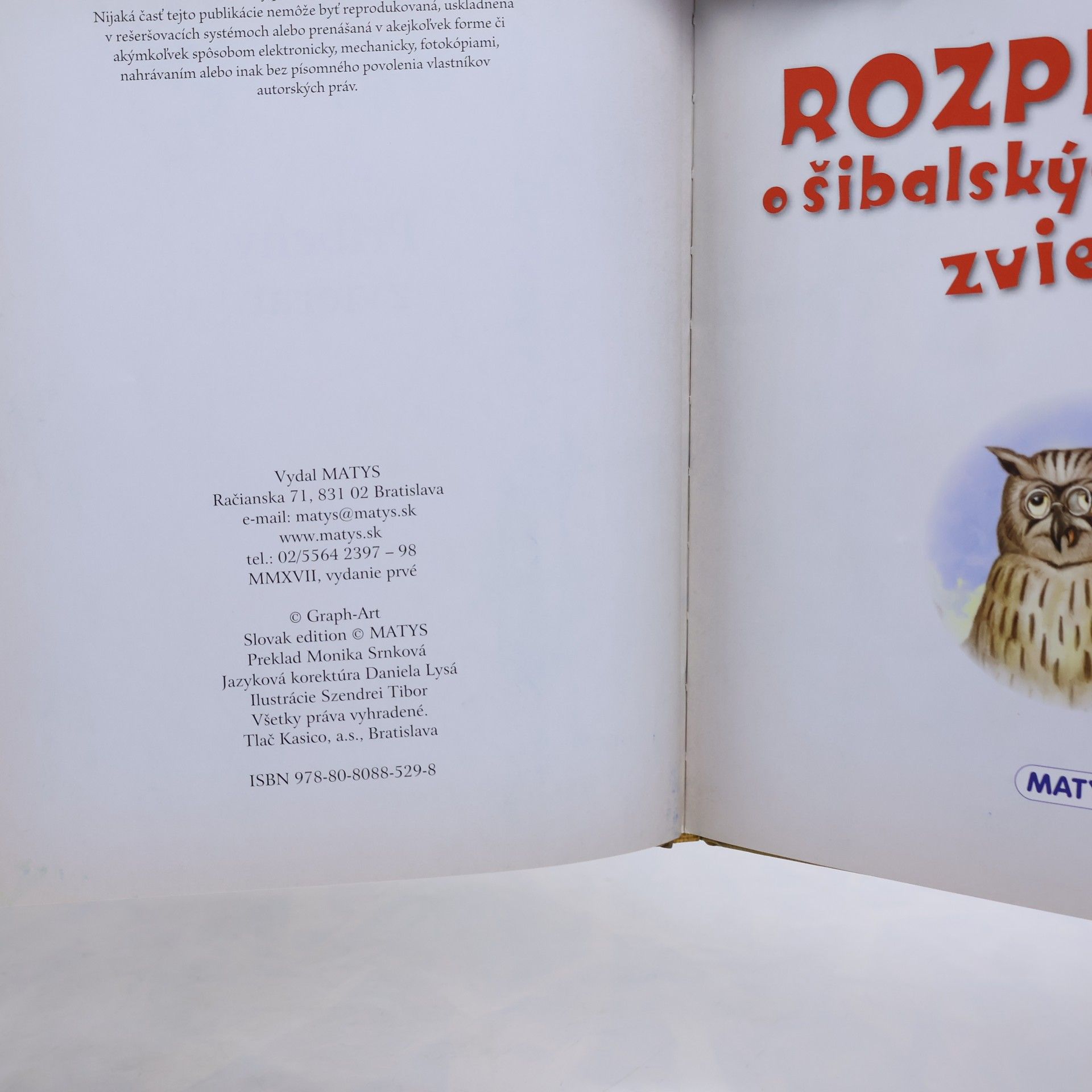 Monika Srnková Rozprávky o šibalských zvieratkách