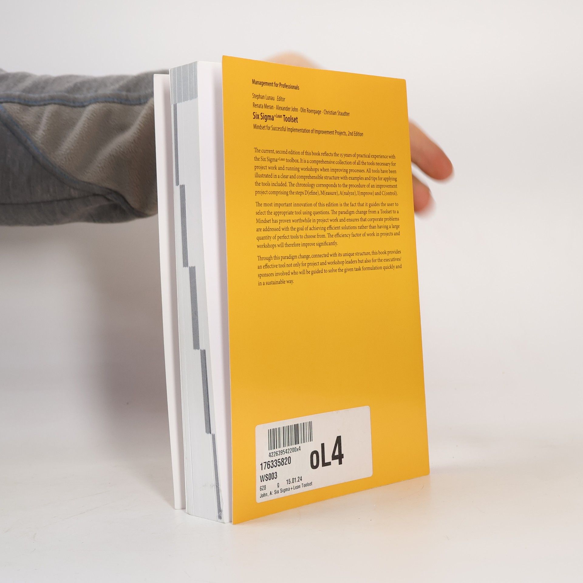 Stephan Lunau Management for Professionals: Six Sigma+Lean Toolset