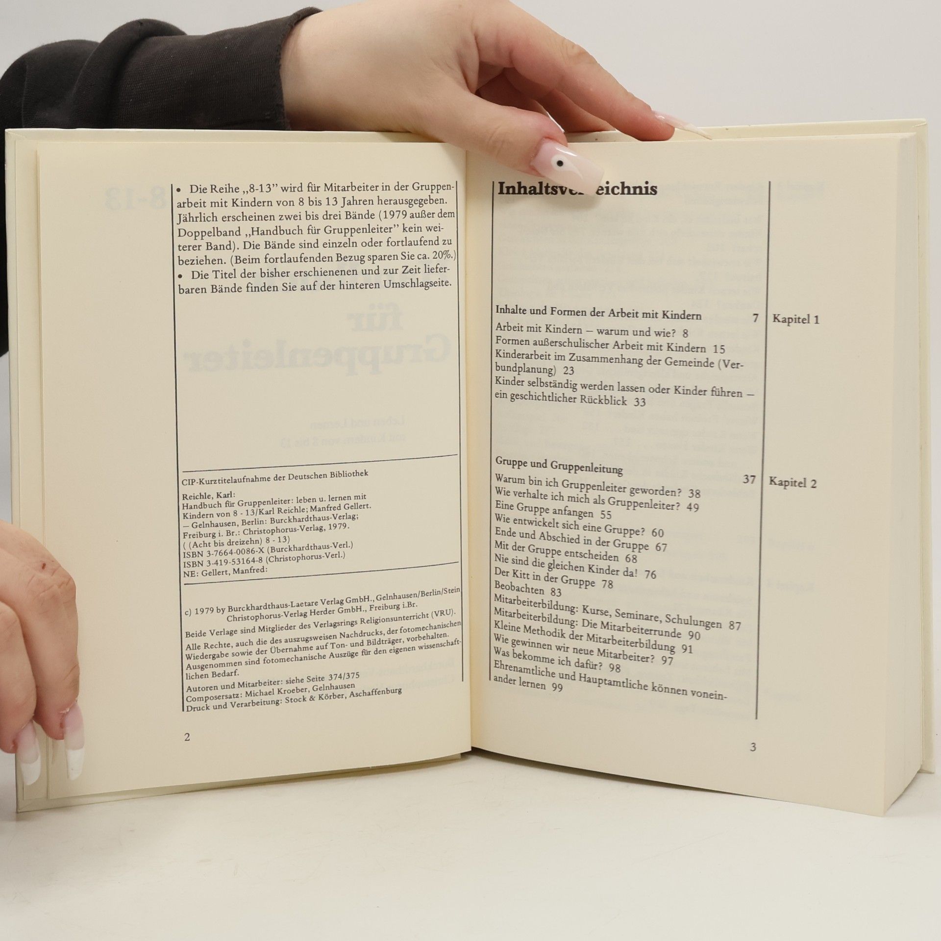 Karl Reichle Handbuch für Gruppenleiter