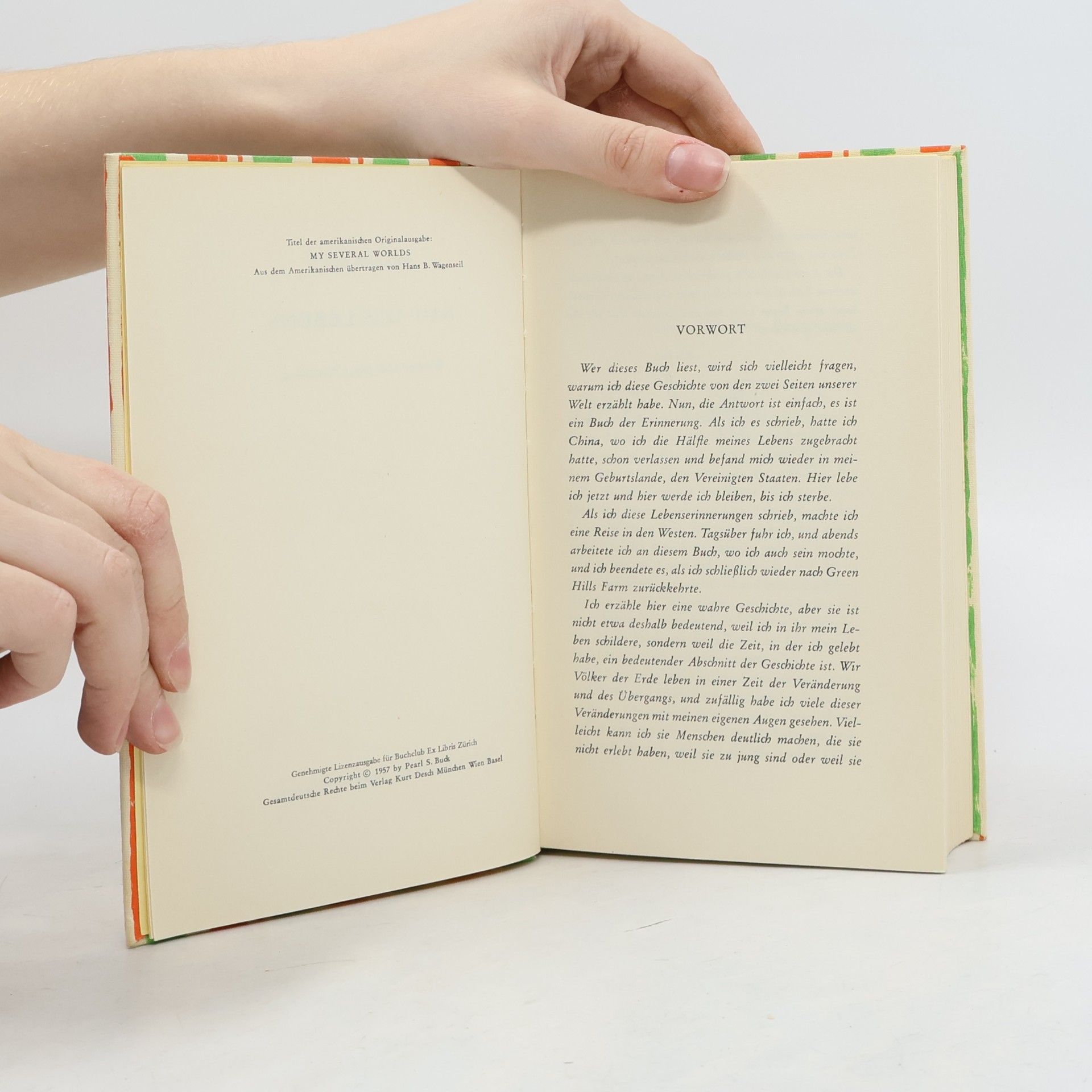 Pearl S. Buck Ruf des Lebens