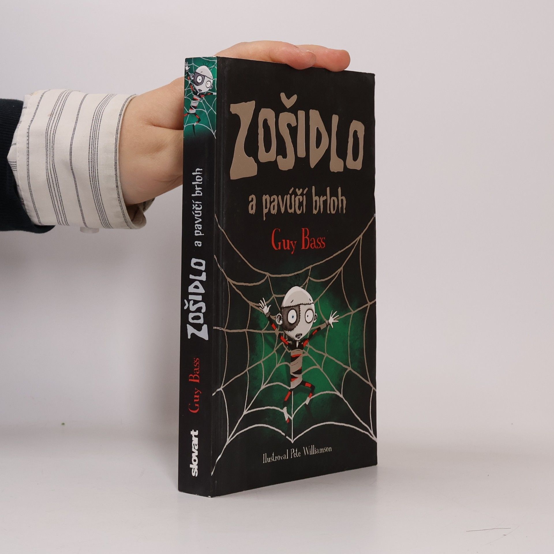 Guy Bass Zošidlo a pavúčí brloh