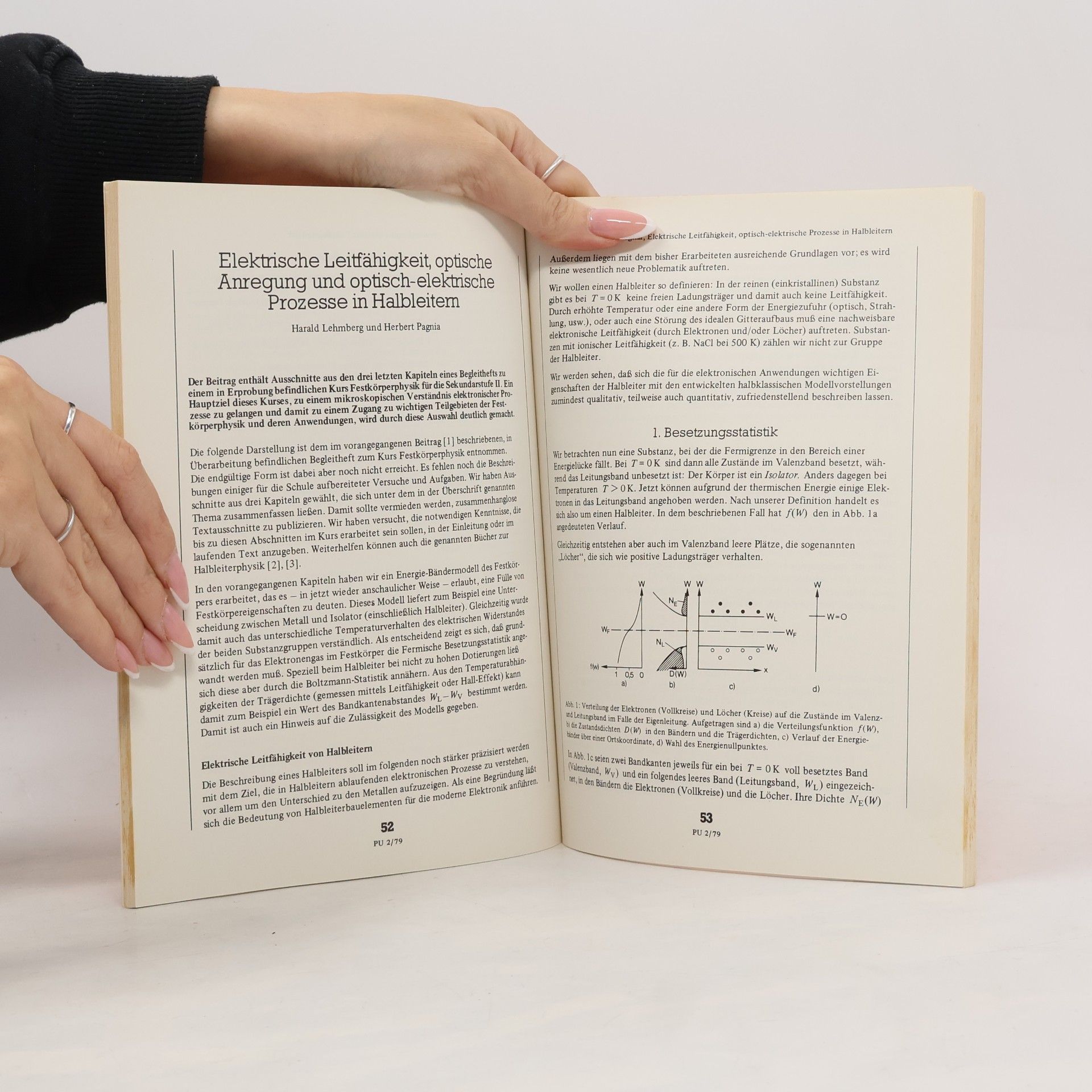 Der Physik-Unterricht - Jahrgang 13, Heft 2, 1979: Festkörperphysik