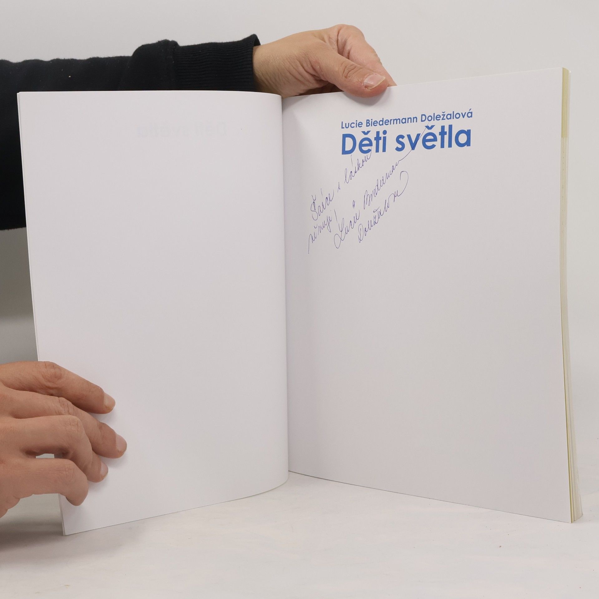 Lucie Biedermann Doležalová Děti světla
