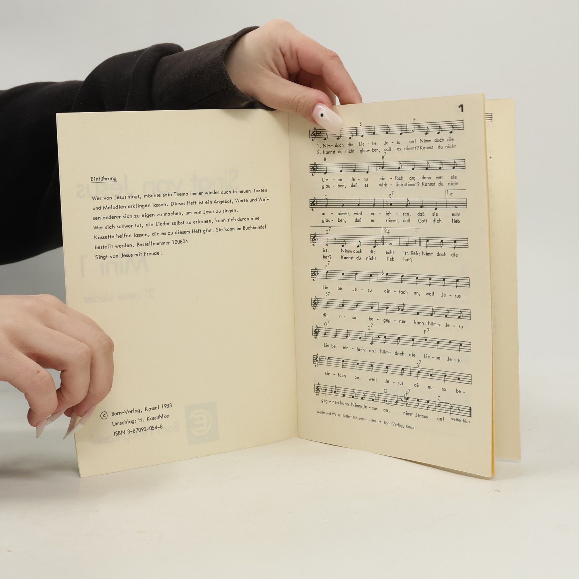 H. Kassühlke Singt von Jesus 1