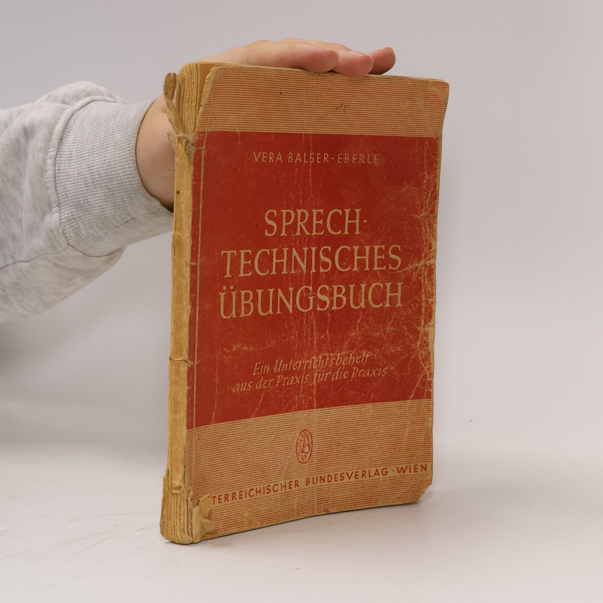 Sprechtechnisches Übungsbuch