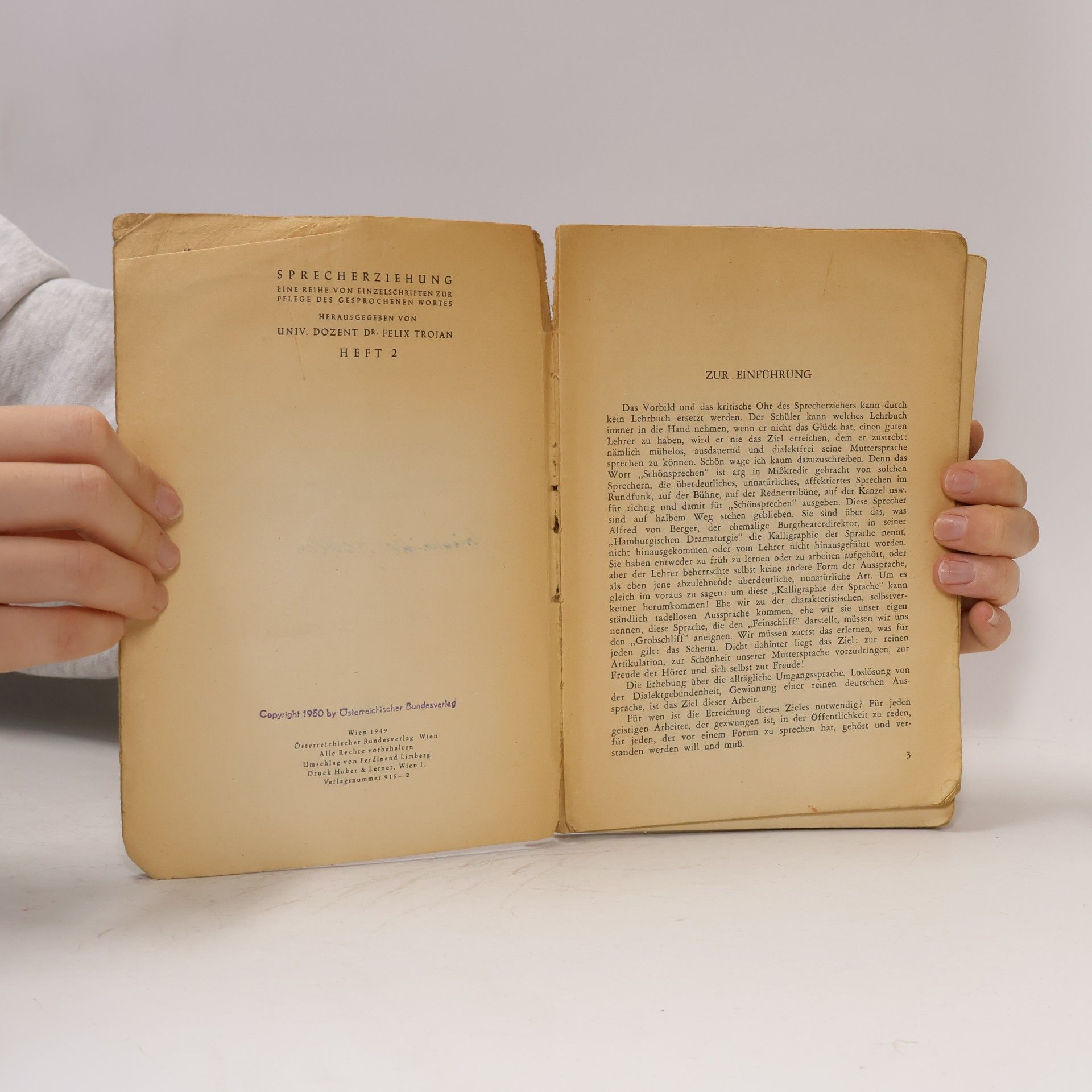 Vera Balser Eberle Sprechtechnisches Übungsbuch