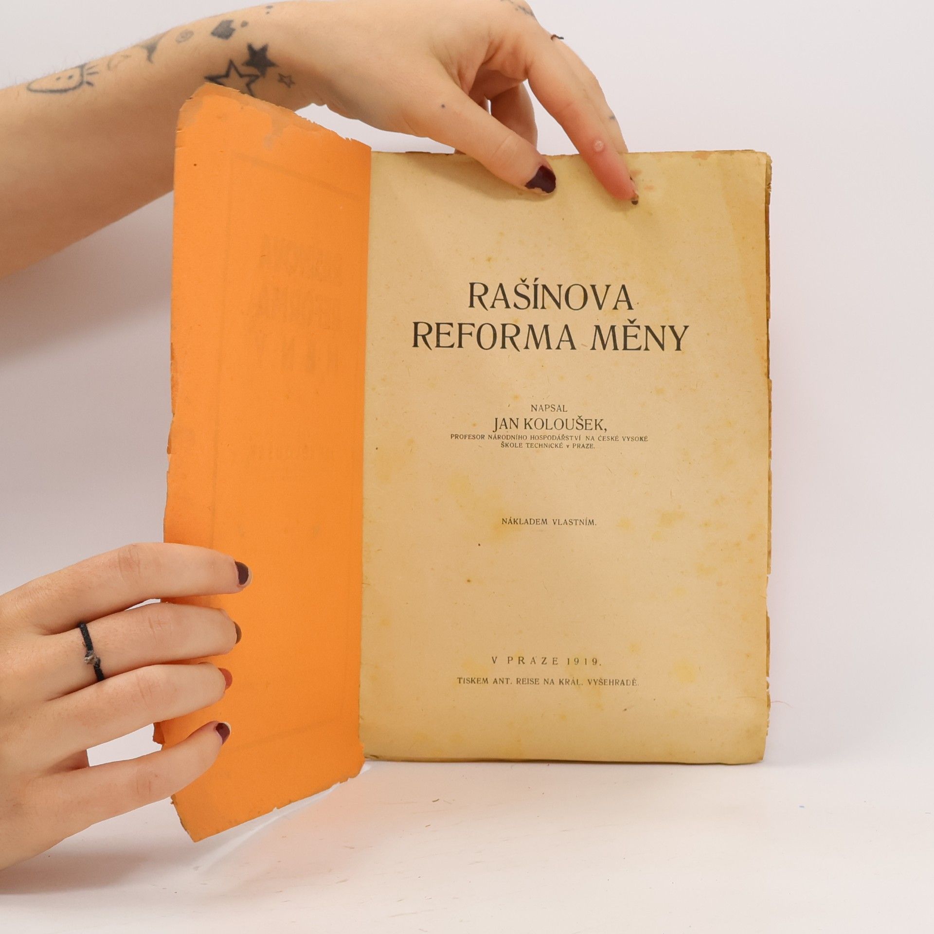 Jan Koloušek Rašínova reforma měny