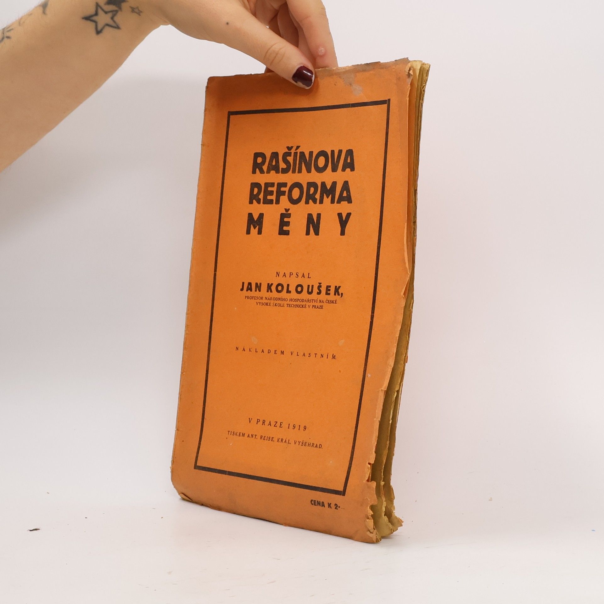 Jan Koloušek Rašínova reforma měny