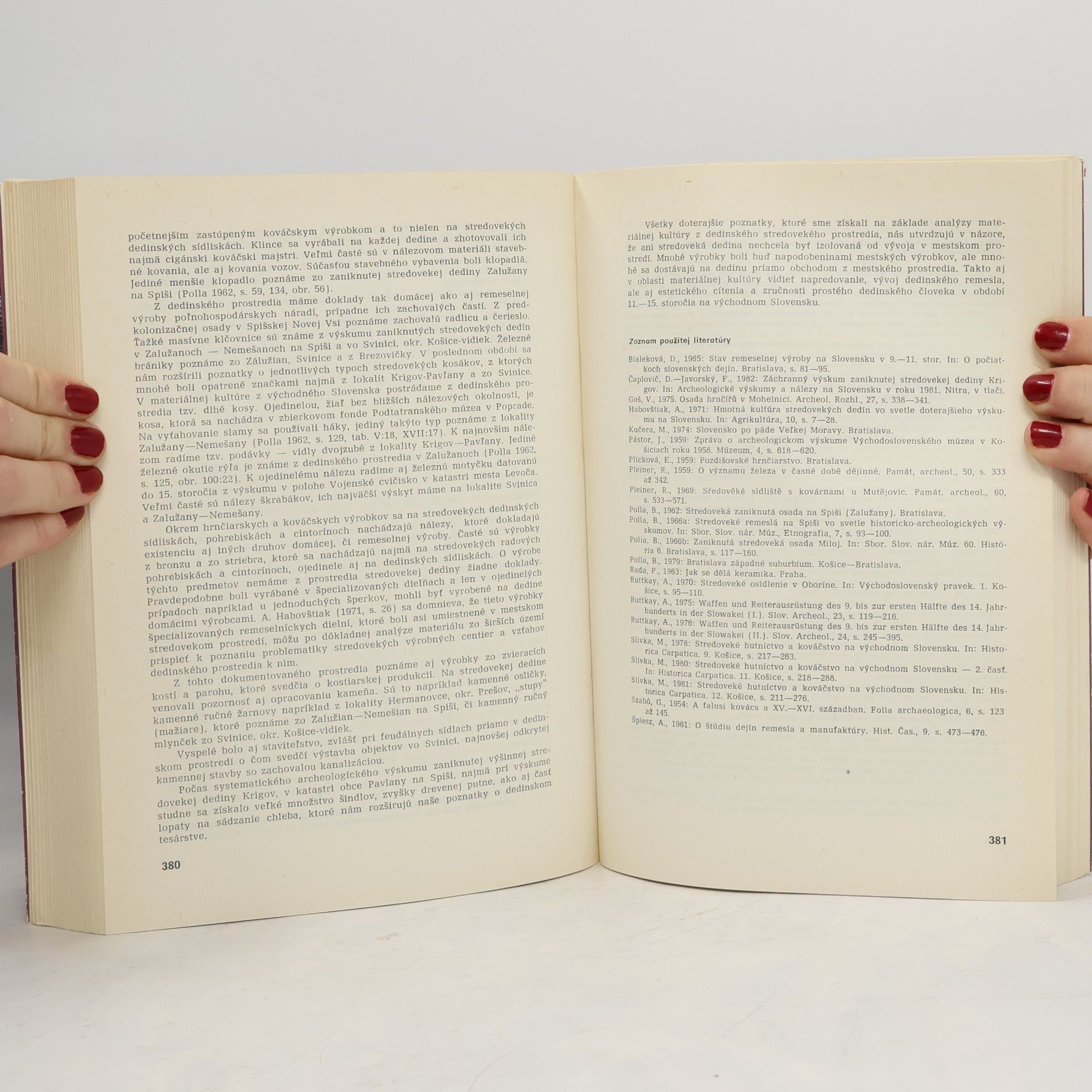 Věra Soukalová archaeologia historica 8/83