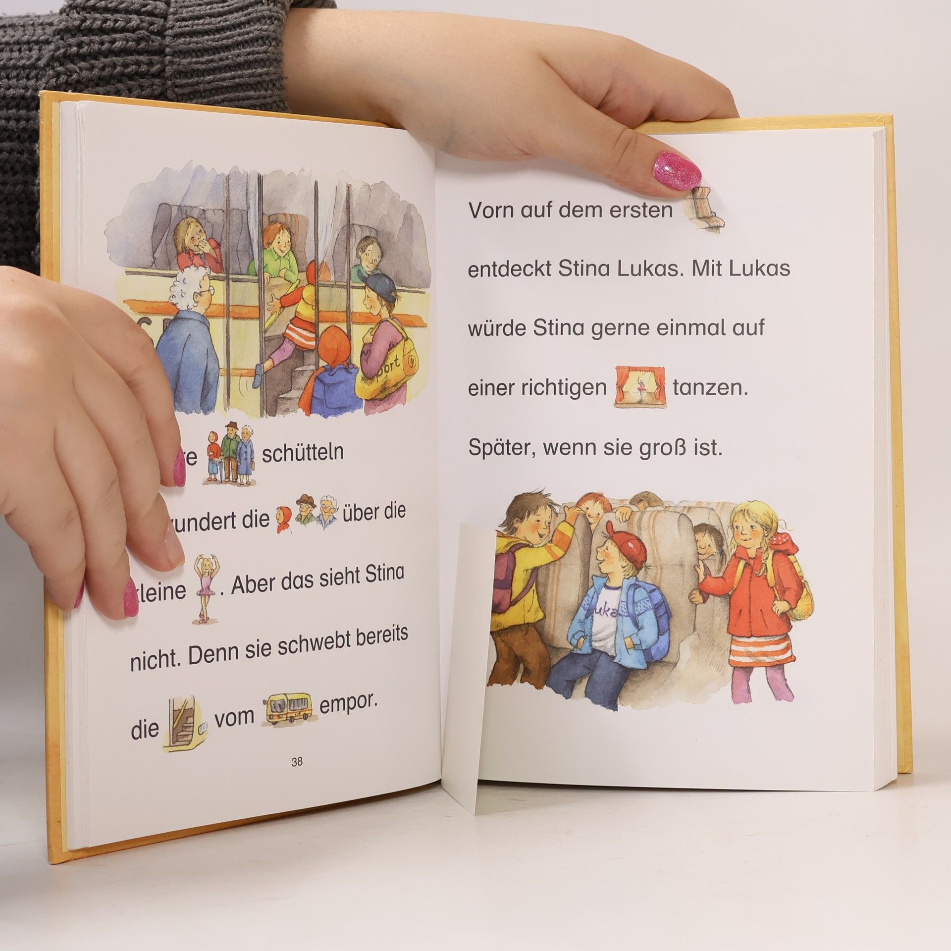 Mein großes Geschichtenbuch zum Lesenlernen