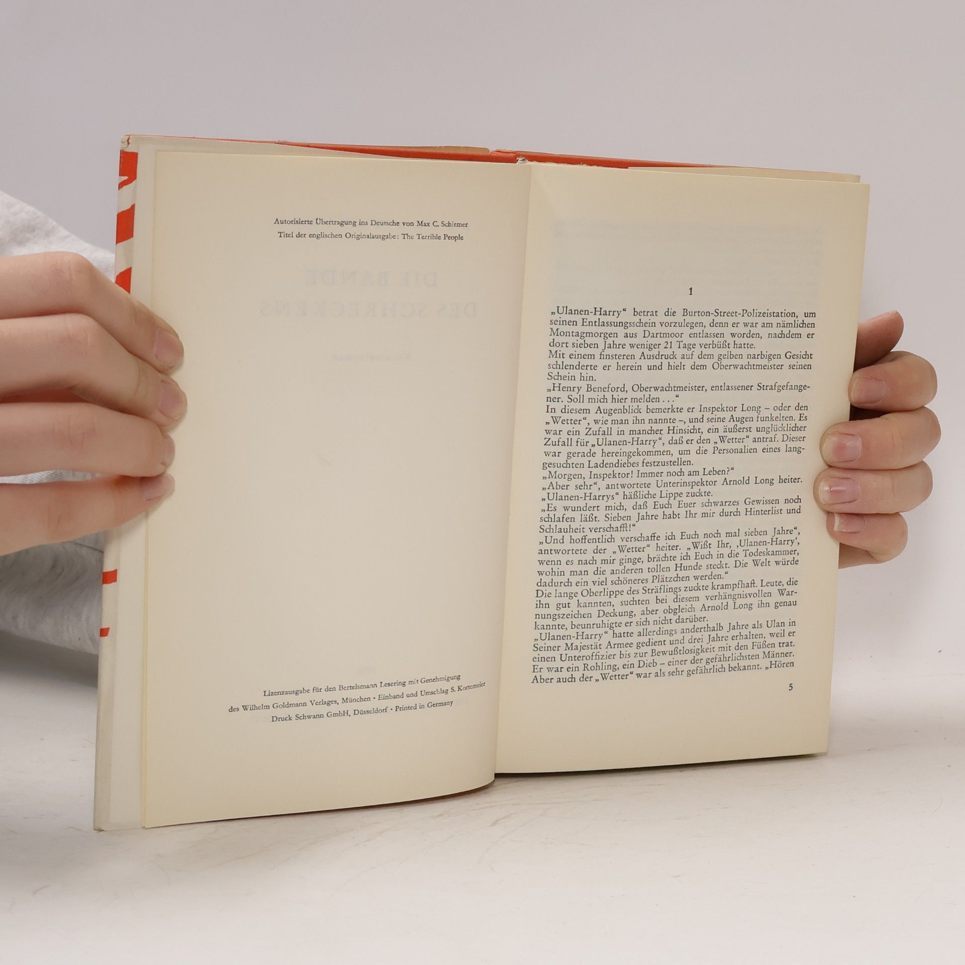 Edgar Wallace Die Bande des Schreckens