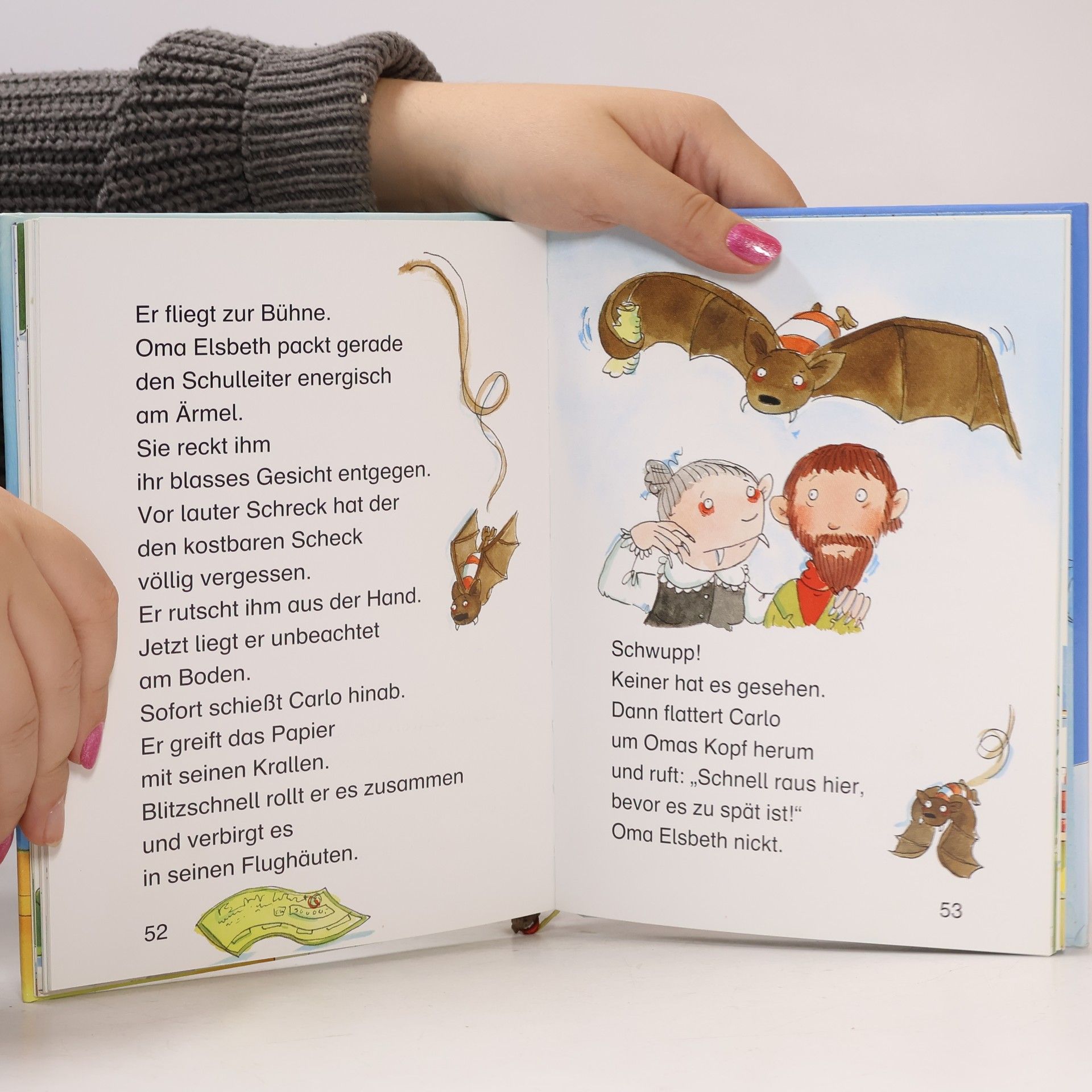 Sibylle Rieckhoff Der Bücherbär LeseProfi - 2: Die Schulvampire - Carlo und der Fledermauszauber