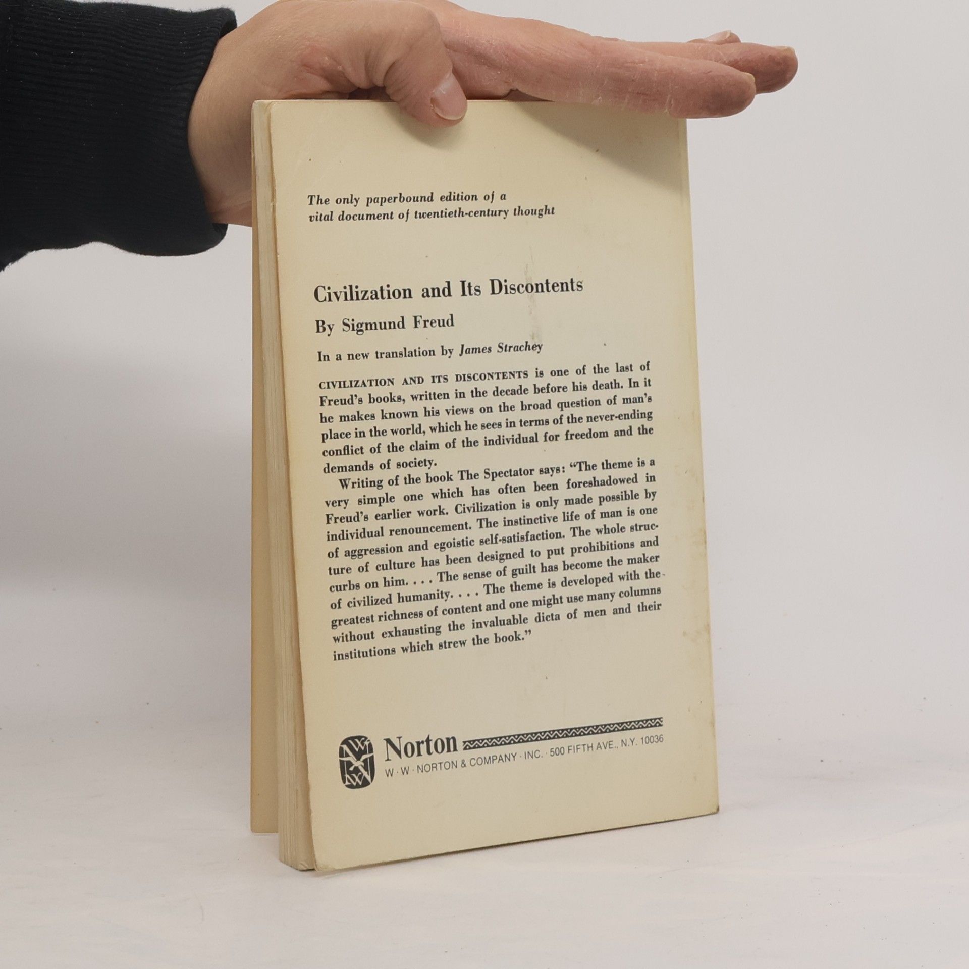 Sigmund Freud Civilization and Its Discontents