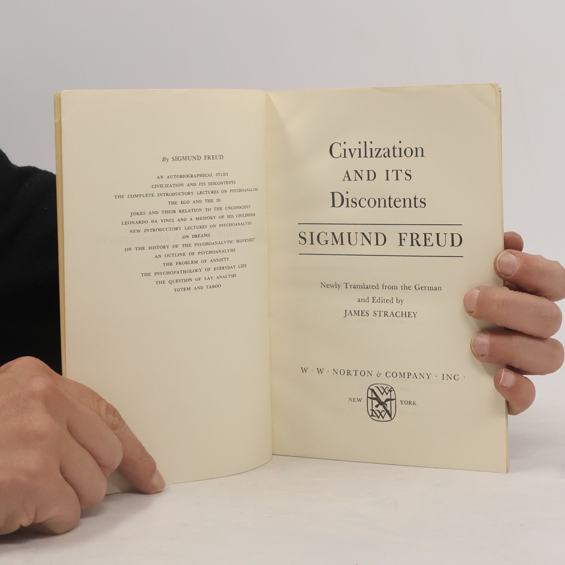 Sigmund Freud Civilization and Its Discontents