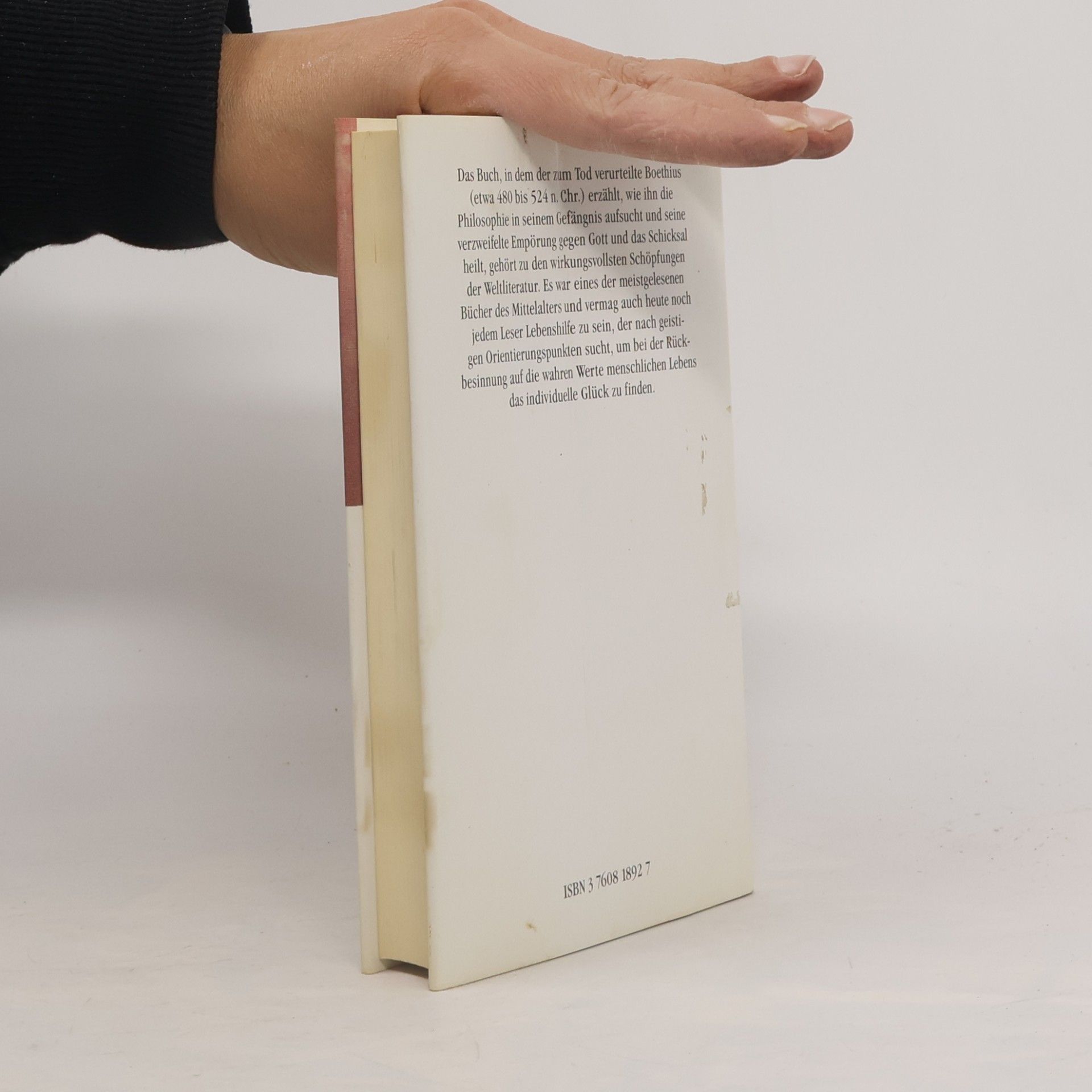 Anitius Manlius Torquatus Severinus Boëthius Trost der Philosophie