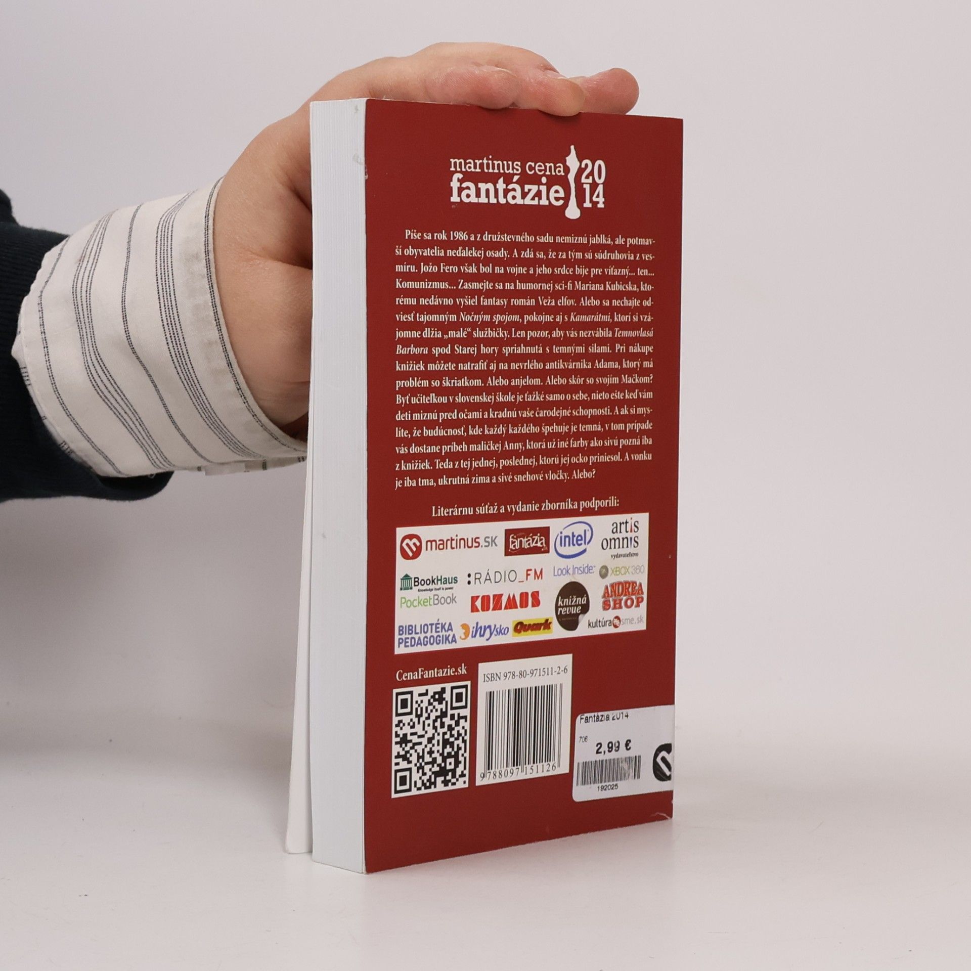 Jan Vladislav Fantázia 2014: Antológia fantastických poviedok