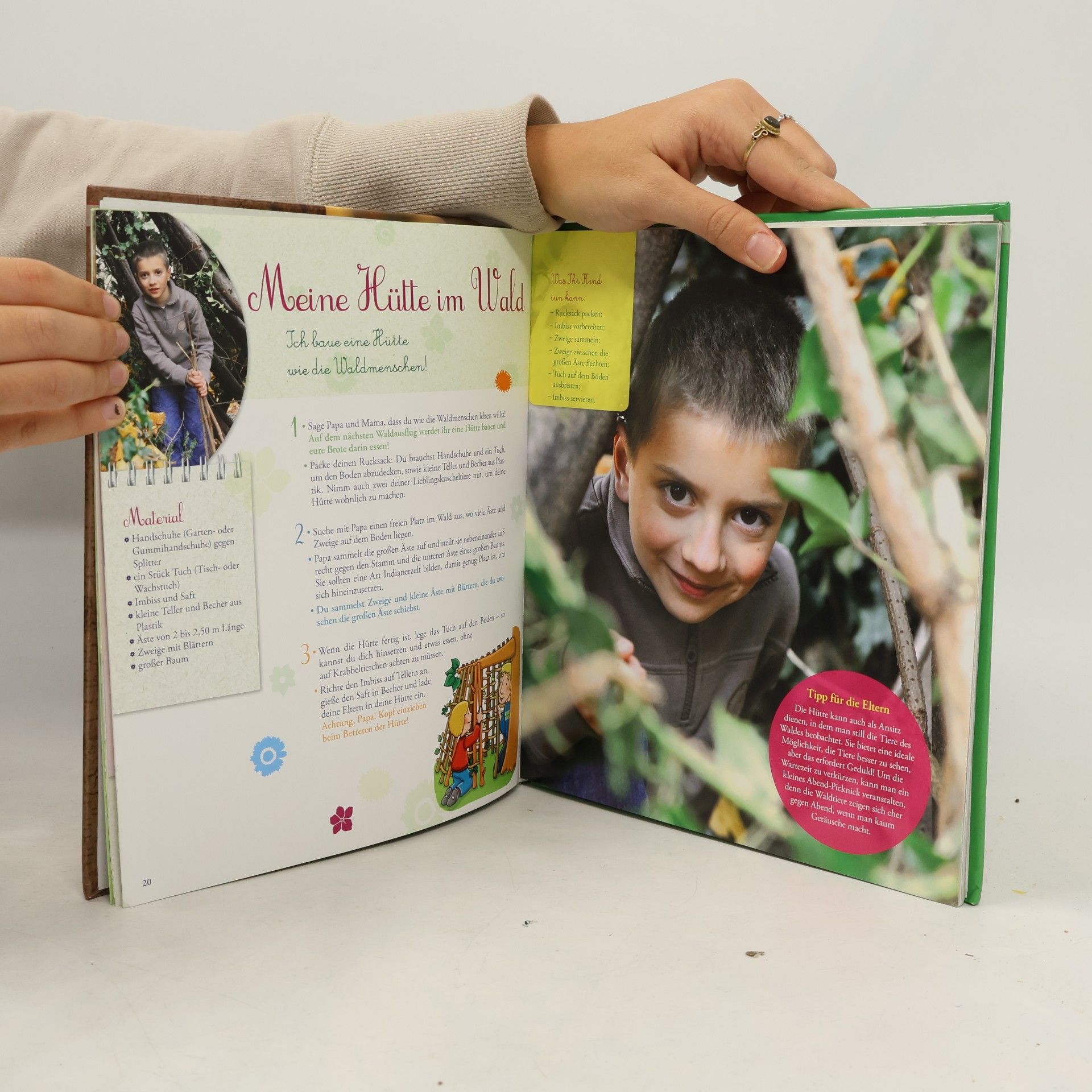 Bénédicte Boudassou In der Natur und auf Spaziergängen