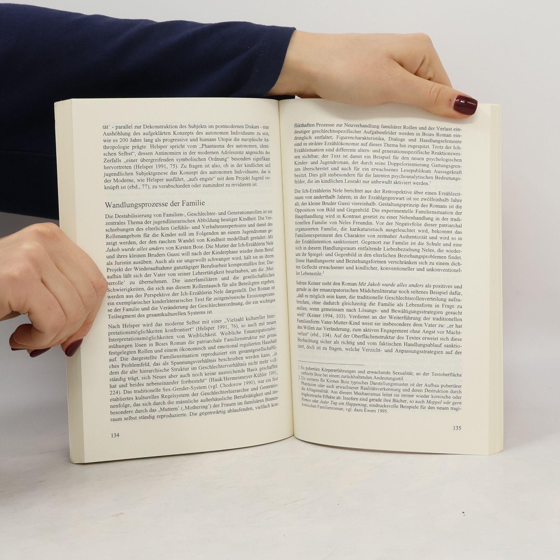 Hans-Heino Ewers Jugendliteratur – Theorie und Praxis: Familienszenen