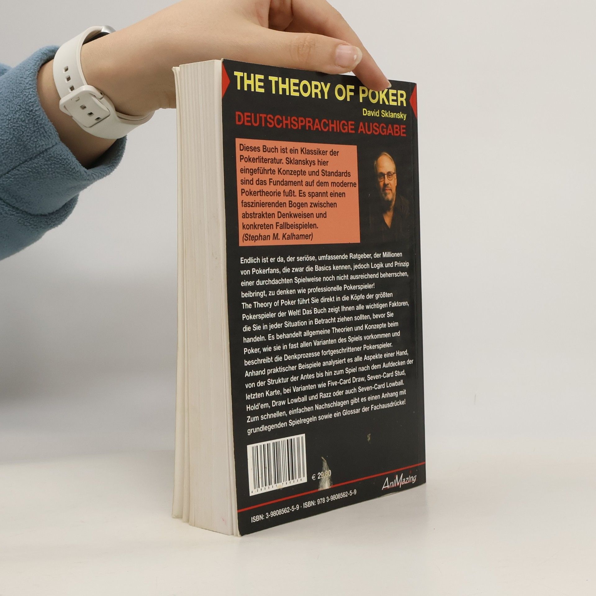 David Sklansky The theory of poker