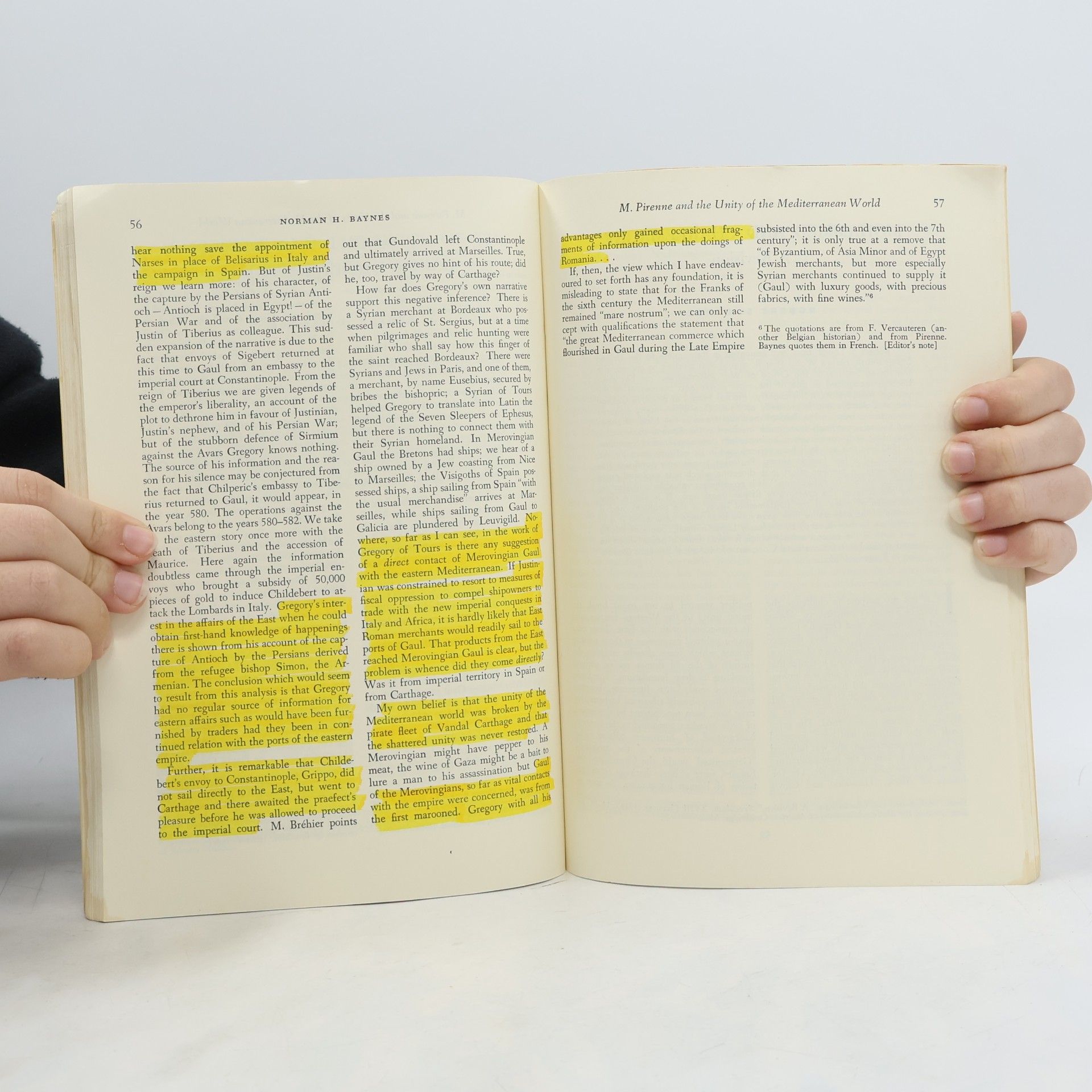 Alfred F. Havighurst The Pirenne Thesis