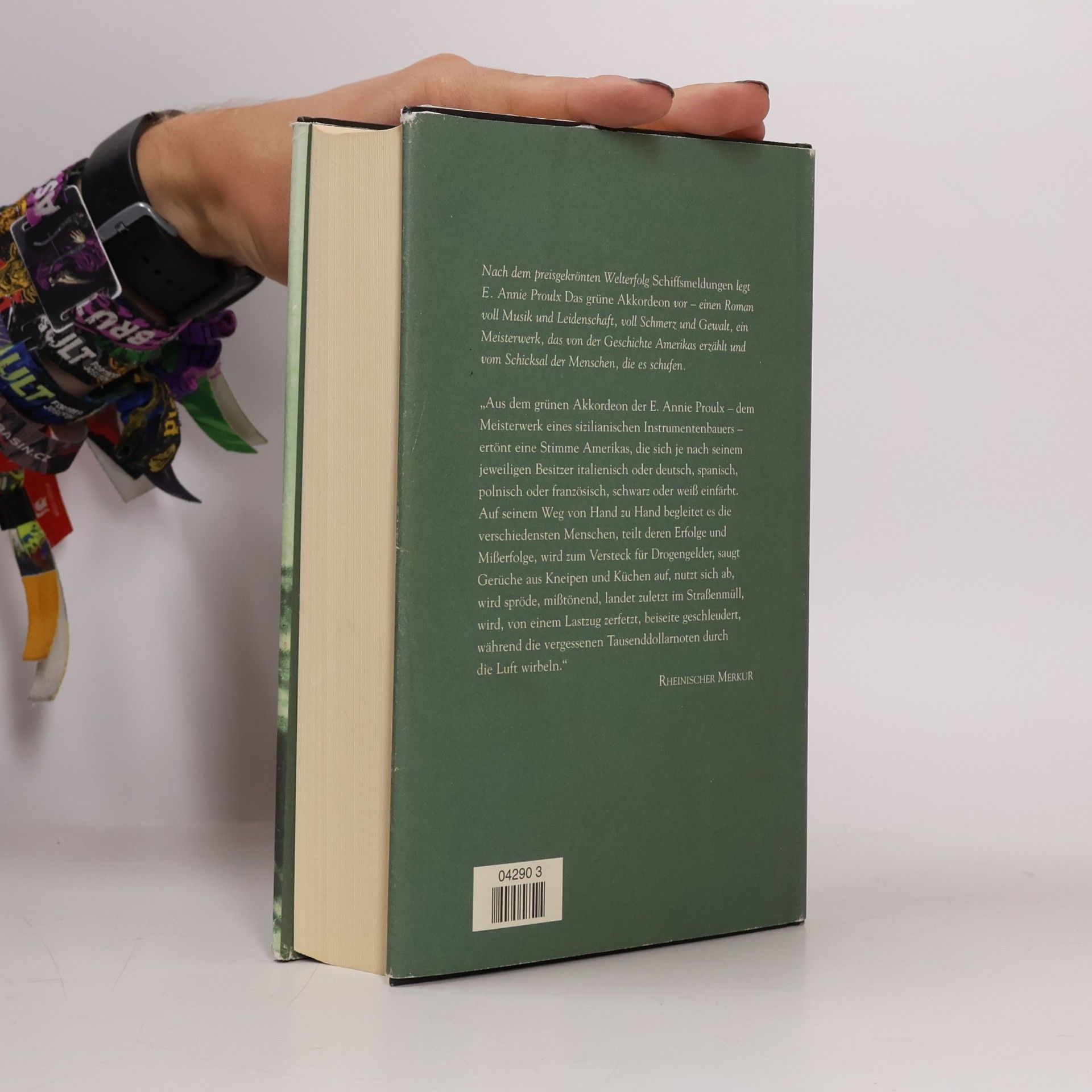 Annie Proulx Das Grüne Akkordeon