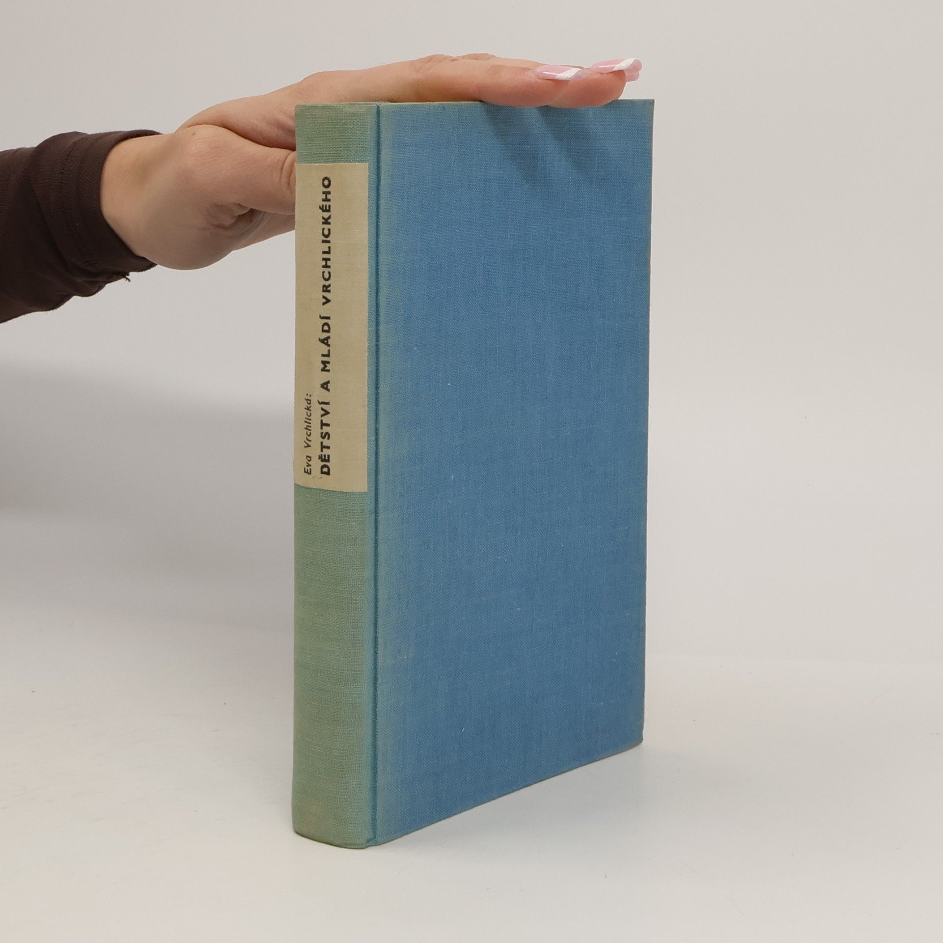 Eva Vrchlická Dětství a mládí vrchlického