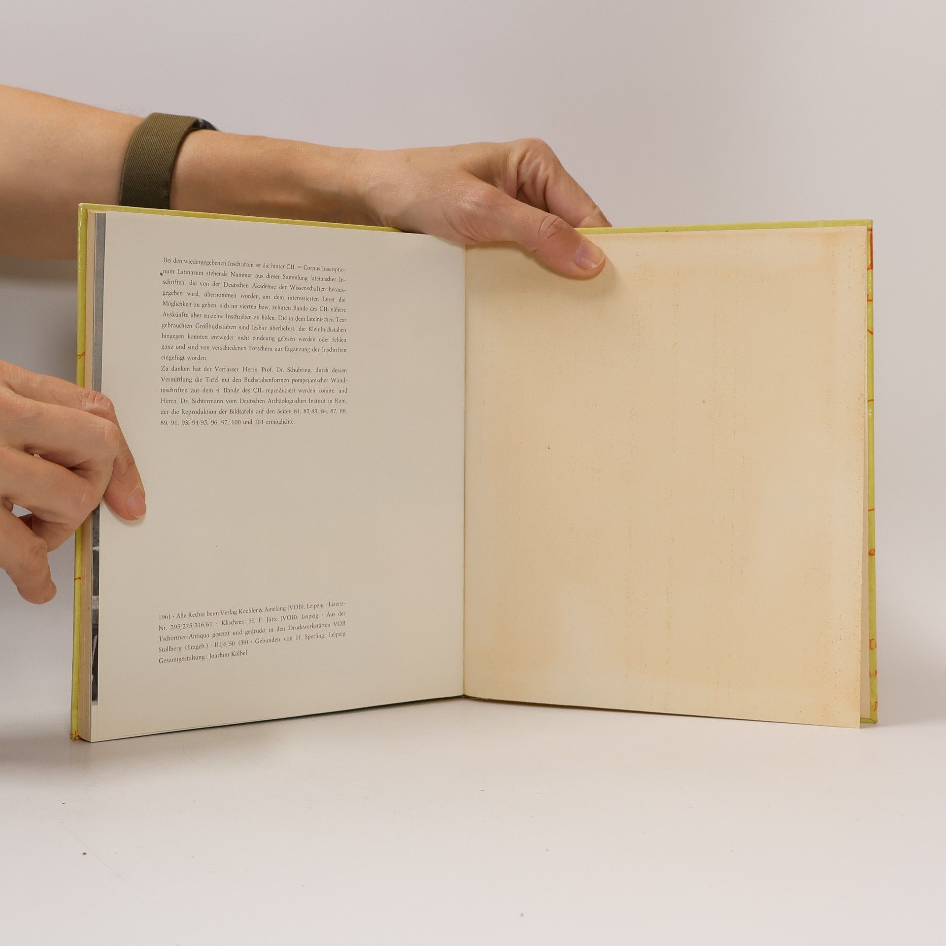 Werner Krenkel Pompejanische Inschriften