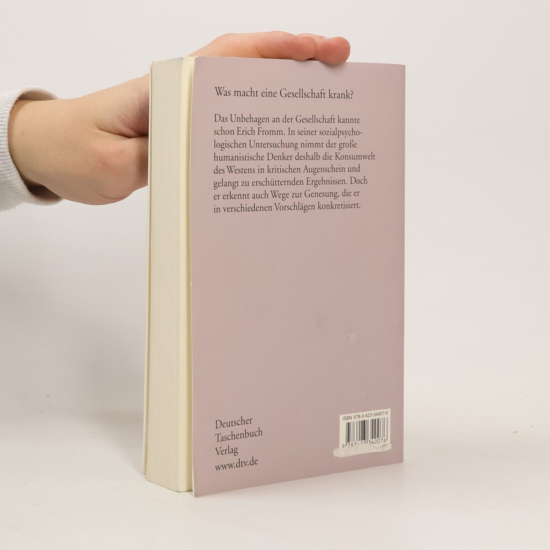 Erich Fromm Wege aus einer kranken Gesellschaft
