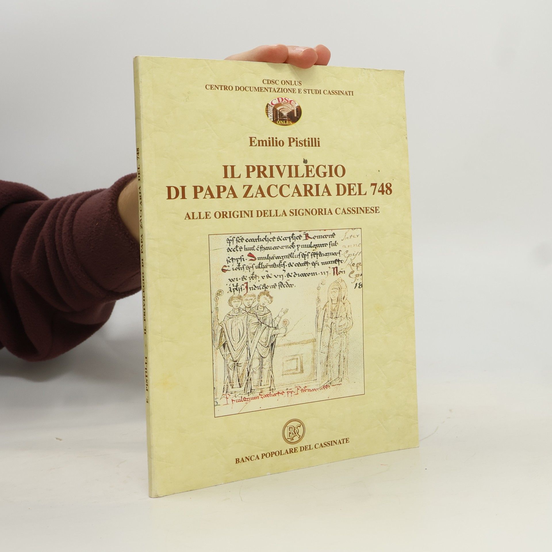 Emilio Pistilli Il privilegio di papa Zaccaria del 748