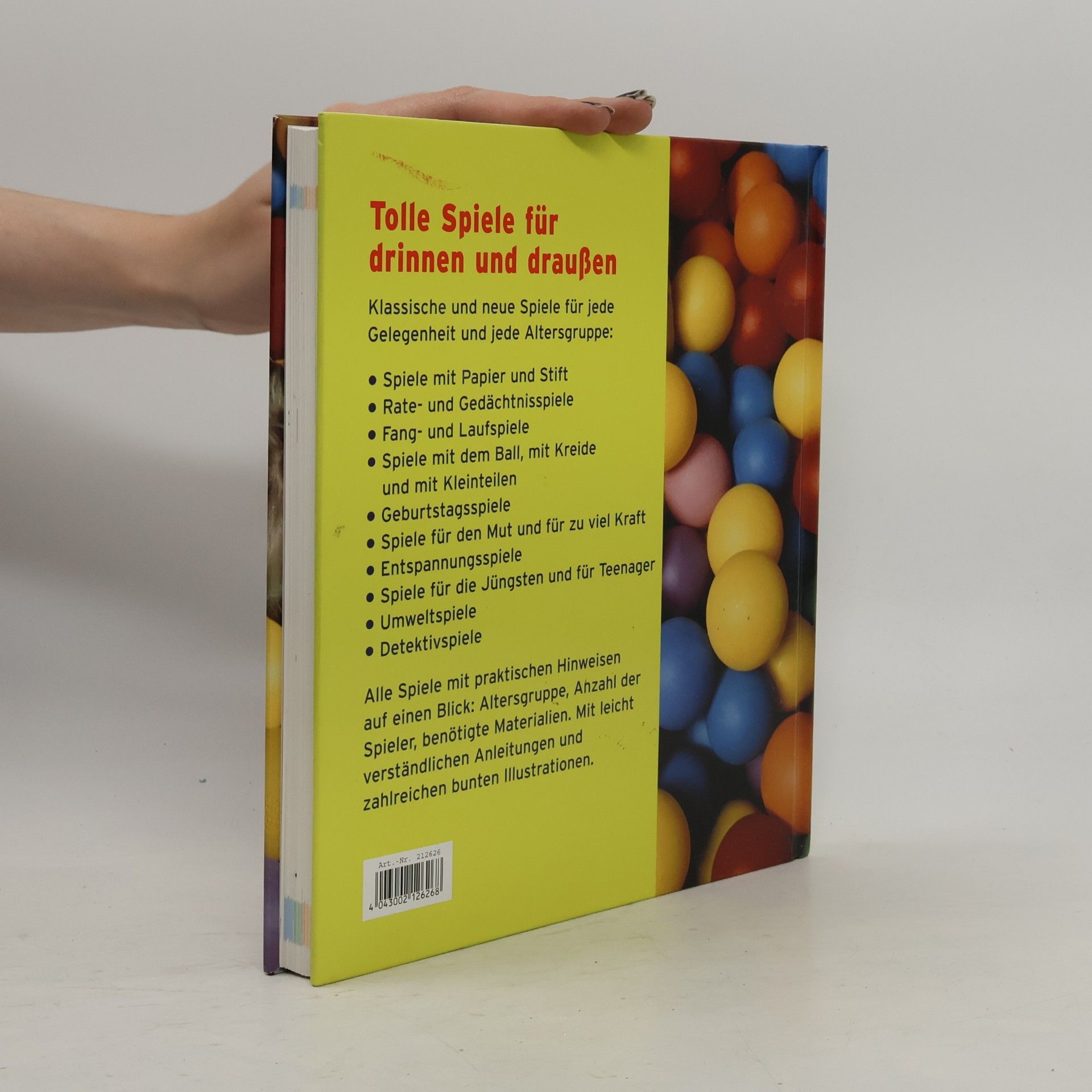 Michael Holtmann Das grosse Buch der Kinderspiele
