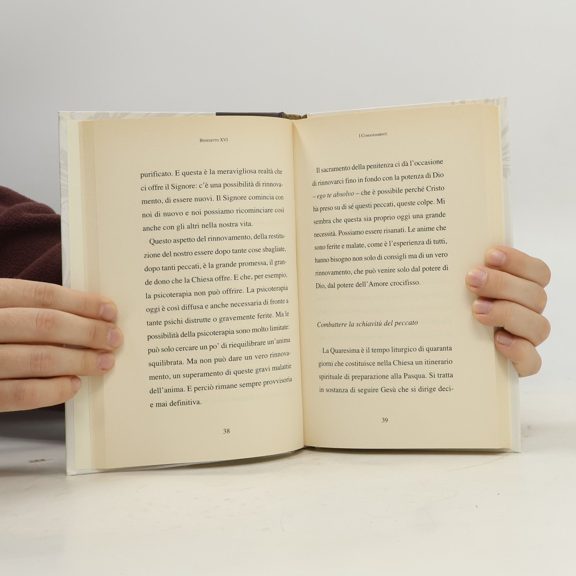 Benedetto XVI I Comandamenti