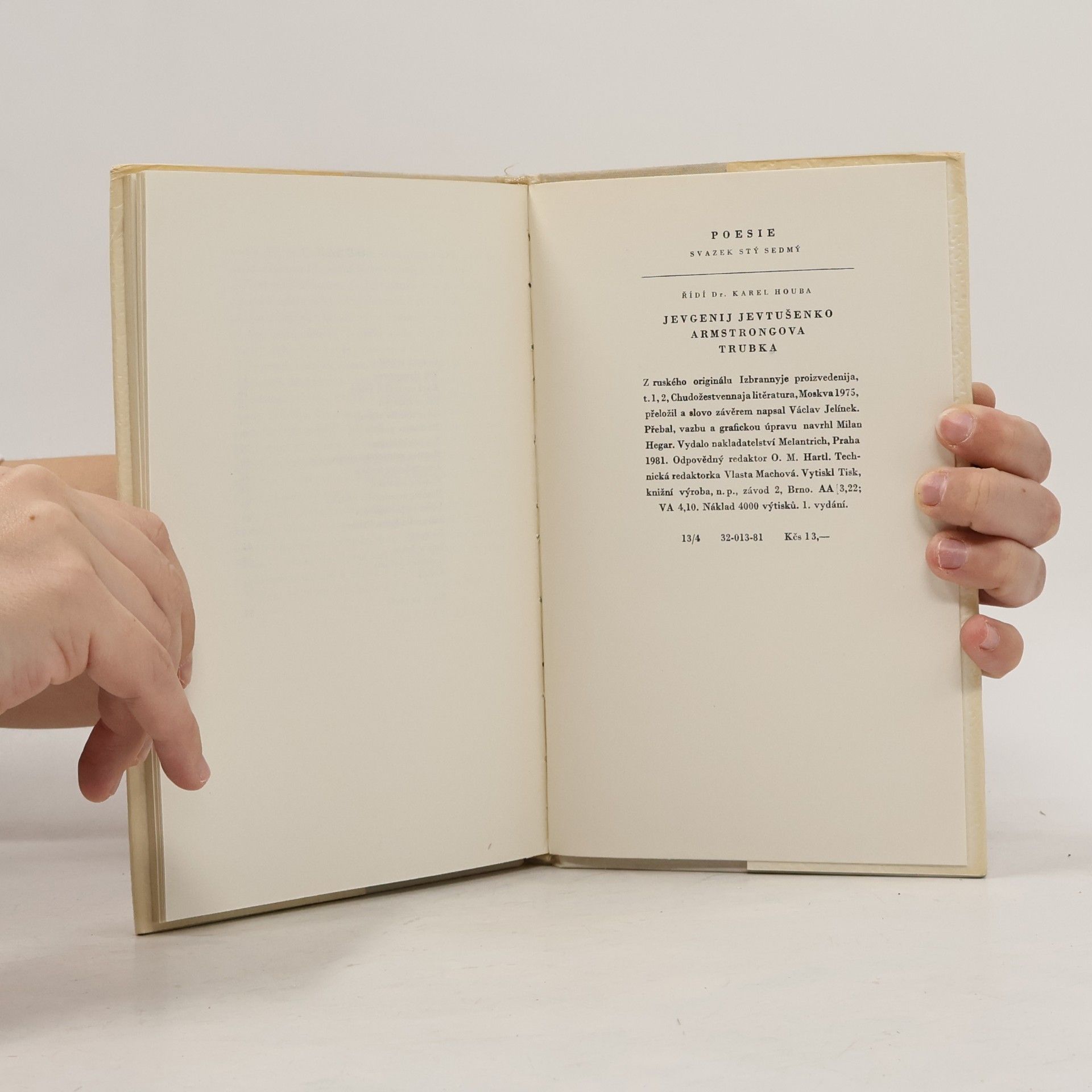 Jevgenij Alexandrovič Jevtušenko Armstrongova trubka