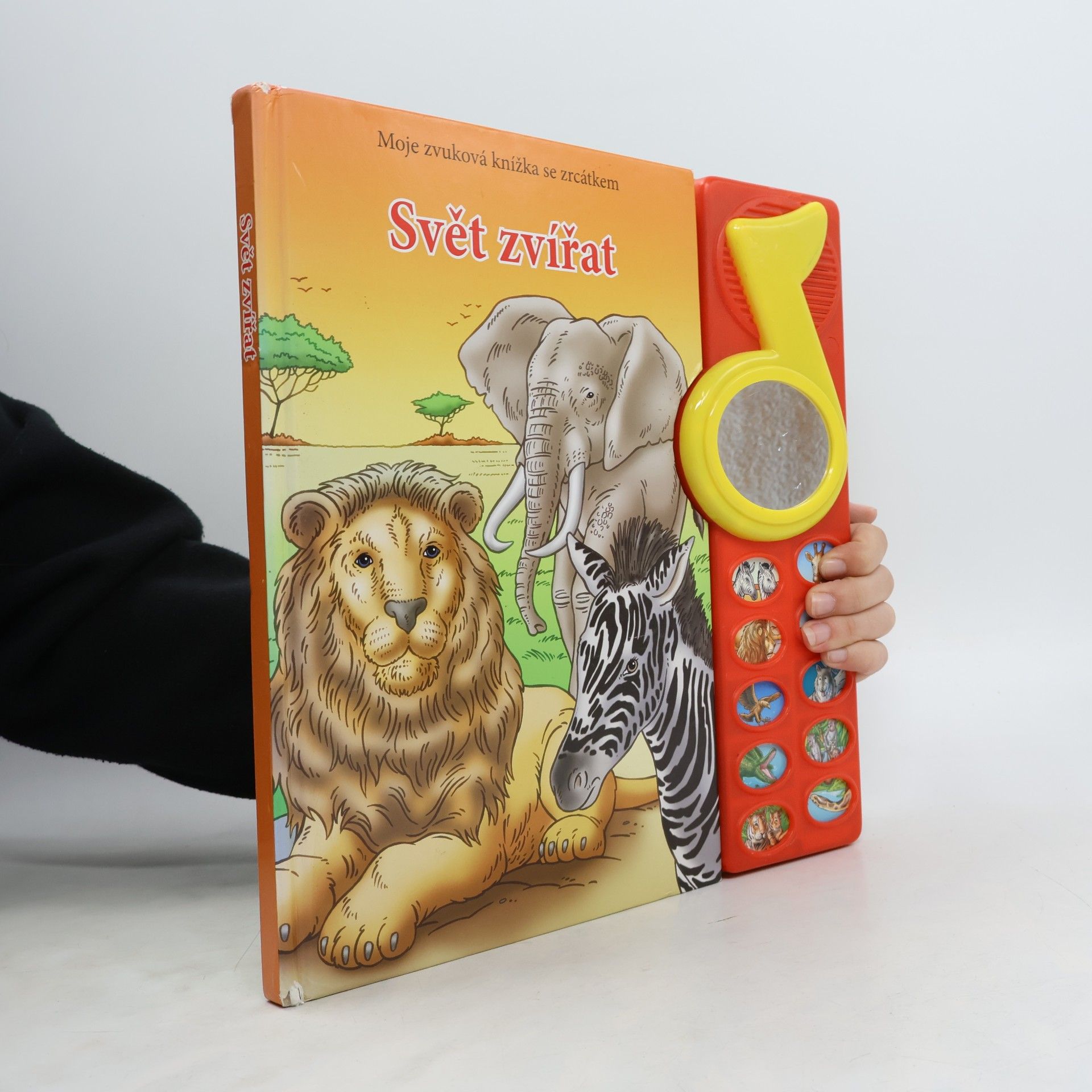 Various authors Moje zvuková knížka se zrcátkem - Svět zvířat