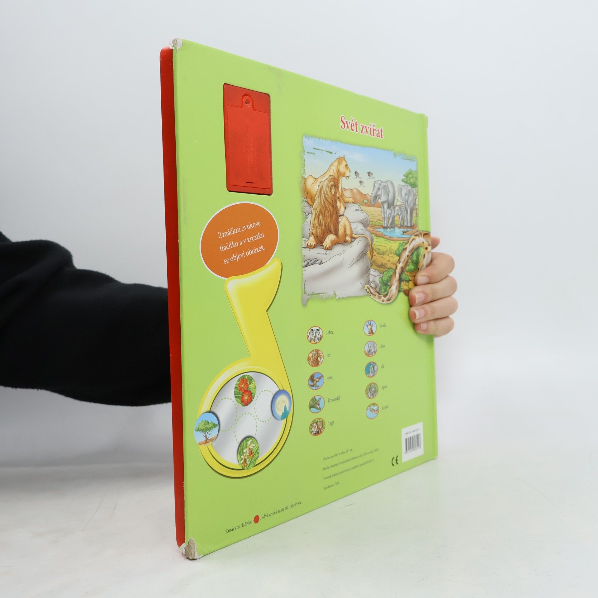 Various authors Moje zvuková knížka se zrcátkem - Svět zvířat
